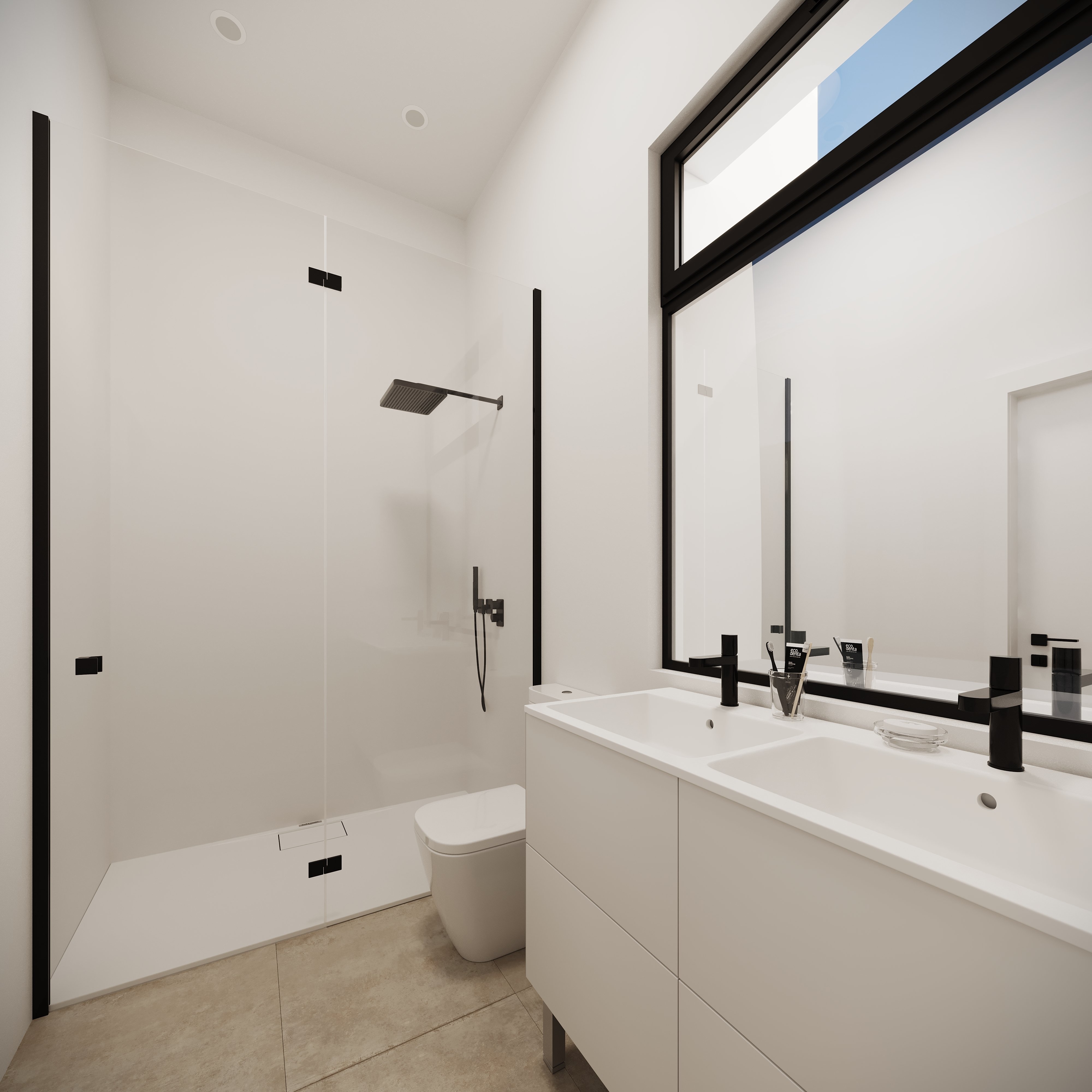 Bedroom in villa for sale in Calpe