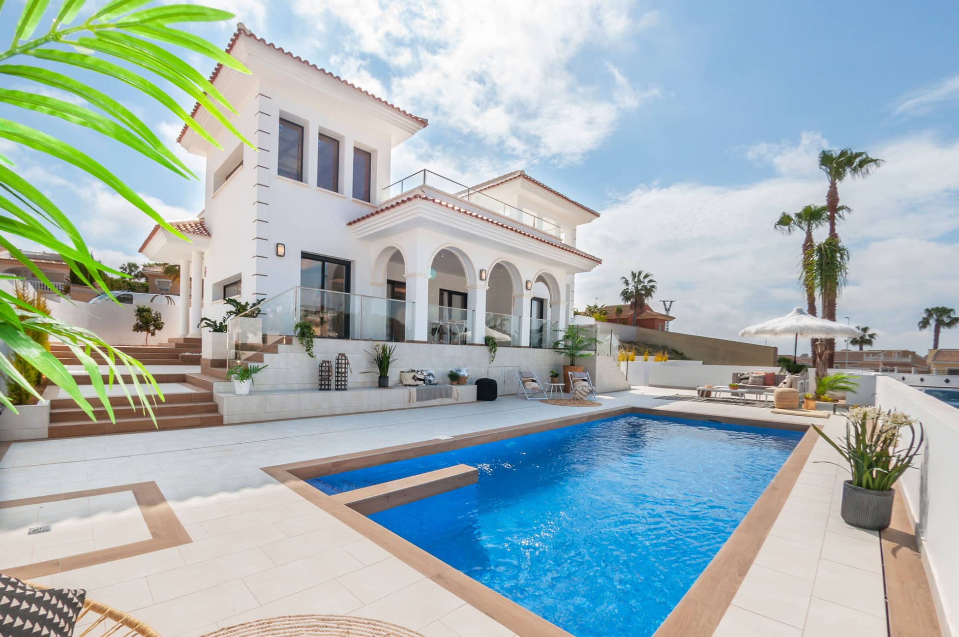 Dining area in villa for sale in Ciudad Quesada
