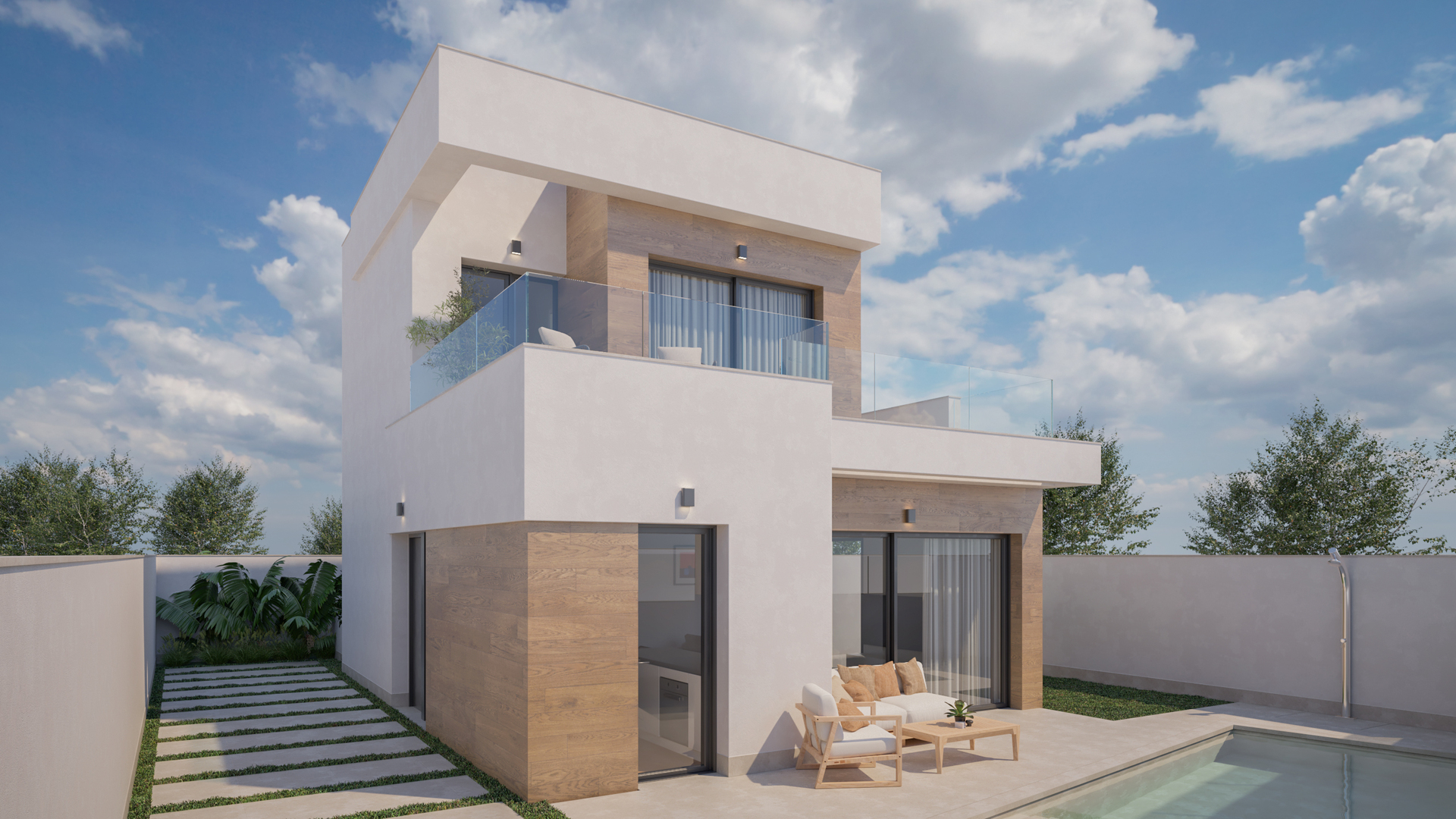 Kitchen in villa for sale in Pilar de la Horadada