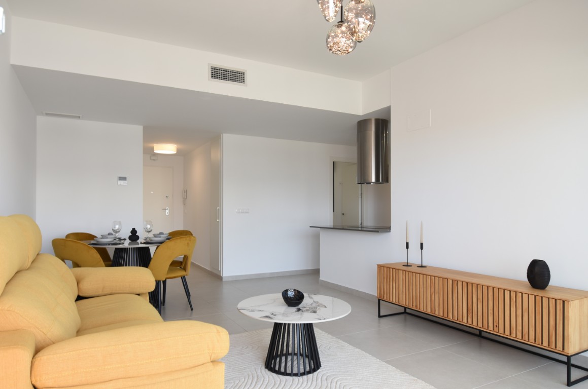 Pool area in apartment for sale in San Miguel de Salinas