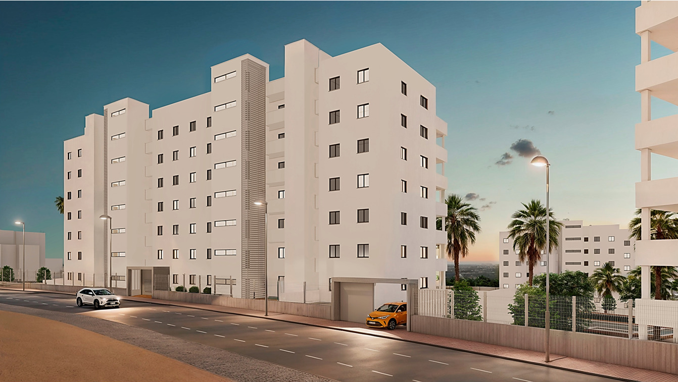 Located in the charming town of San Miguel de Salinas, this residential complex offers a variety of
