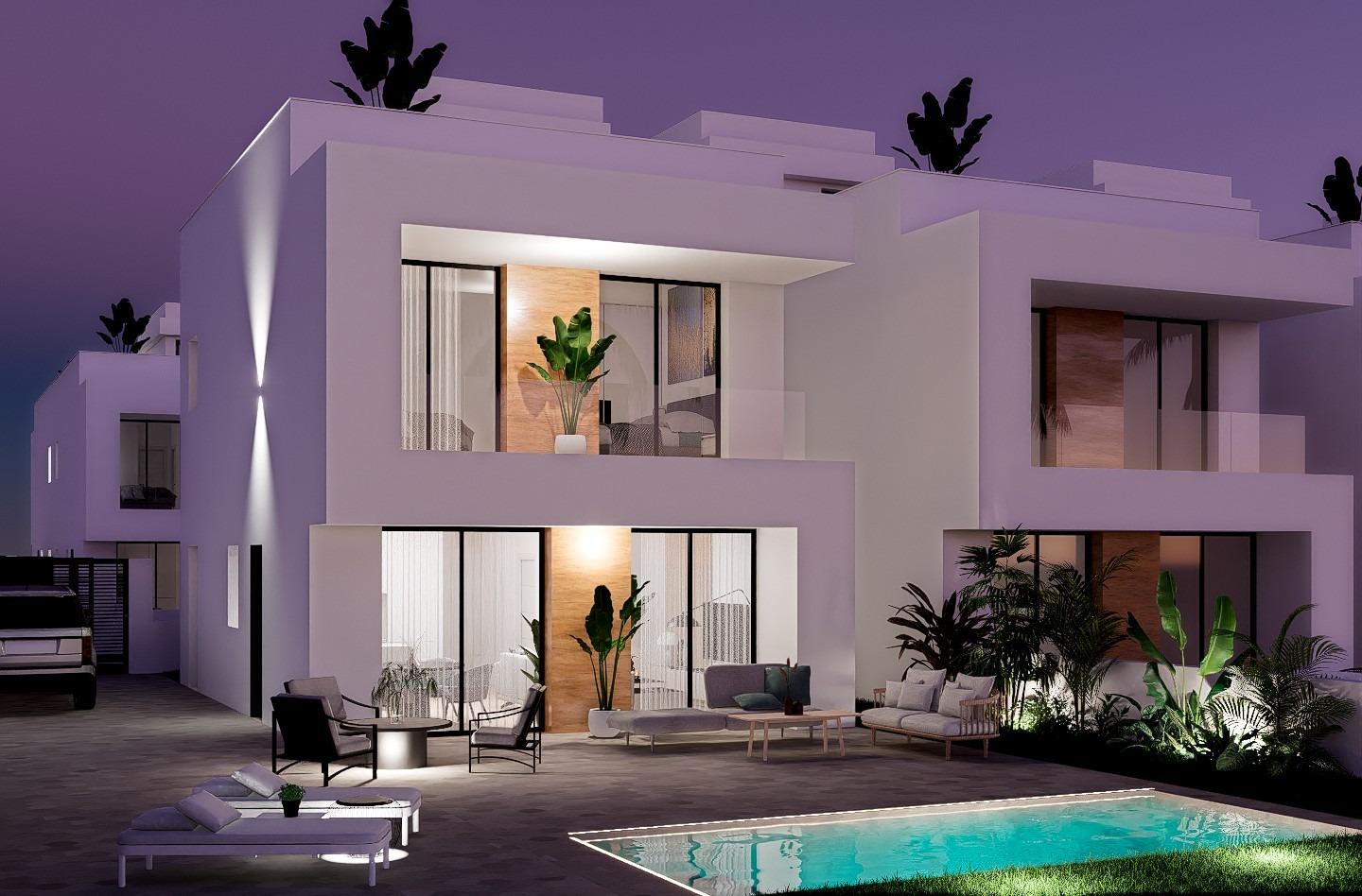 Kitchen in villa for sale in Orihuela Costa