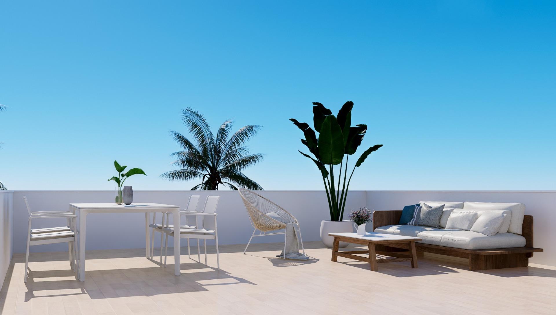 Terrace in villa for sale in Orihuela Costa