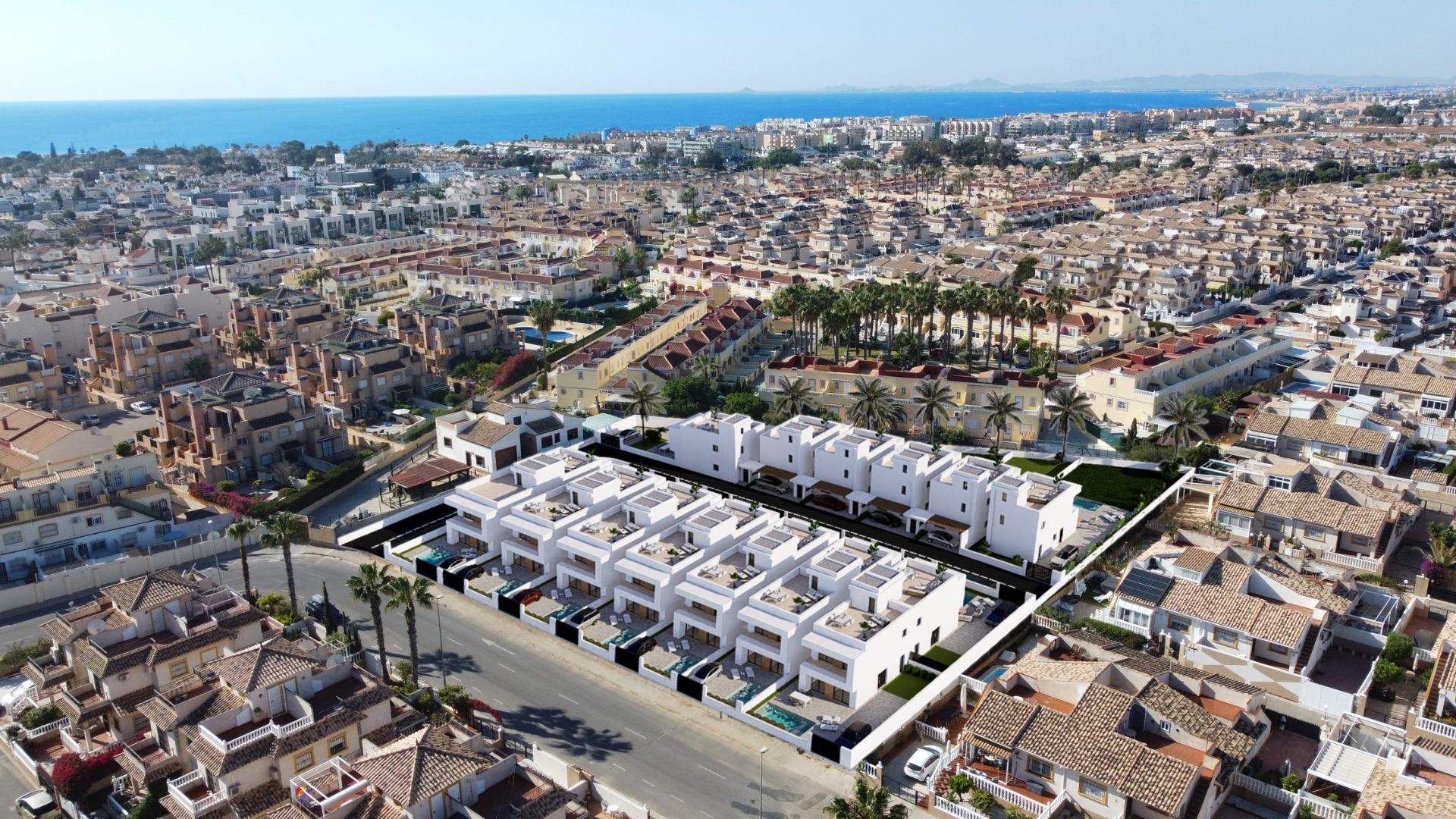 Located in the charming town of Orihuela, this exclusive collection of 10 independent homes offers a