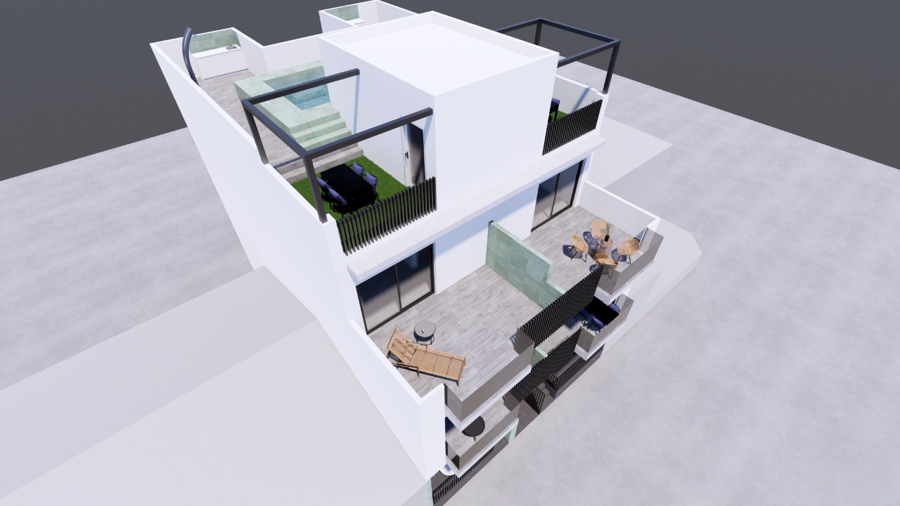 Master bedroom in apartment for sale in Torre de la Horadada