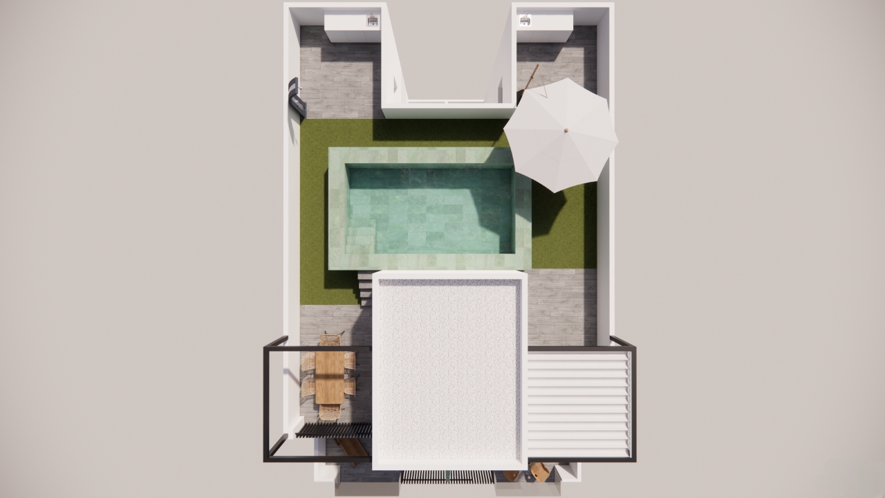 Garden in apartment for sale in Torre de la Horadada