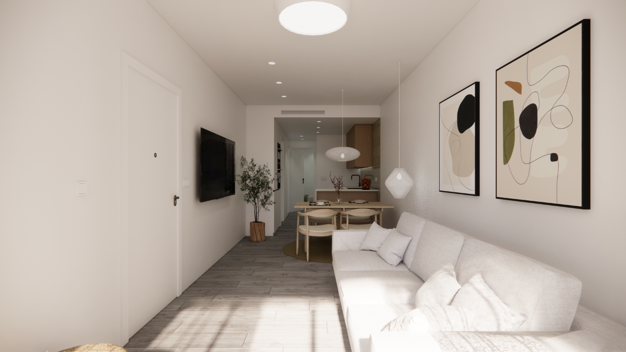 Master bedroom in apartment for sale in Torre de la Horadada