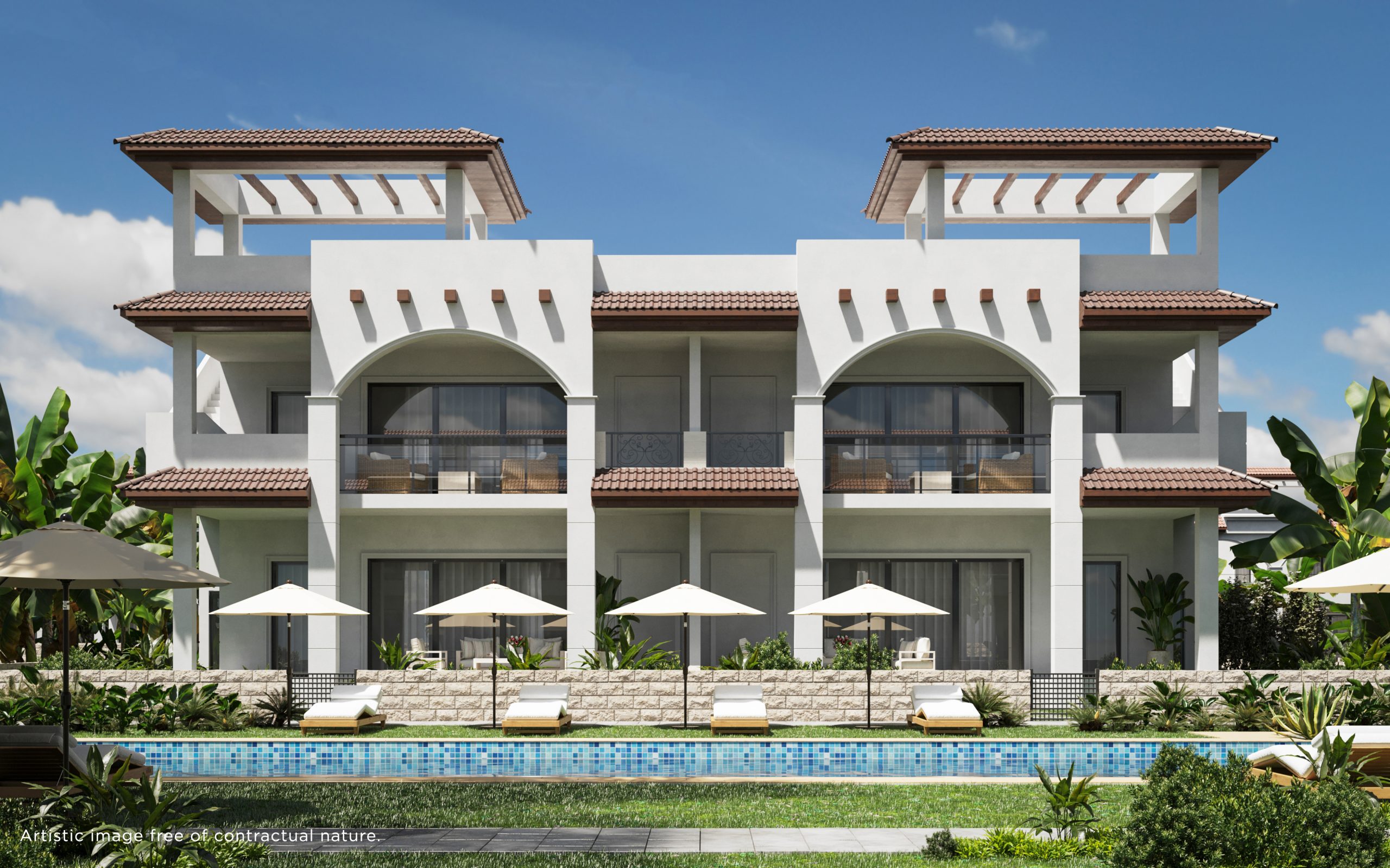 Located in the charming Ciudad Quesada, this residential complex offers a selection of 20 properties