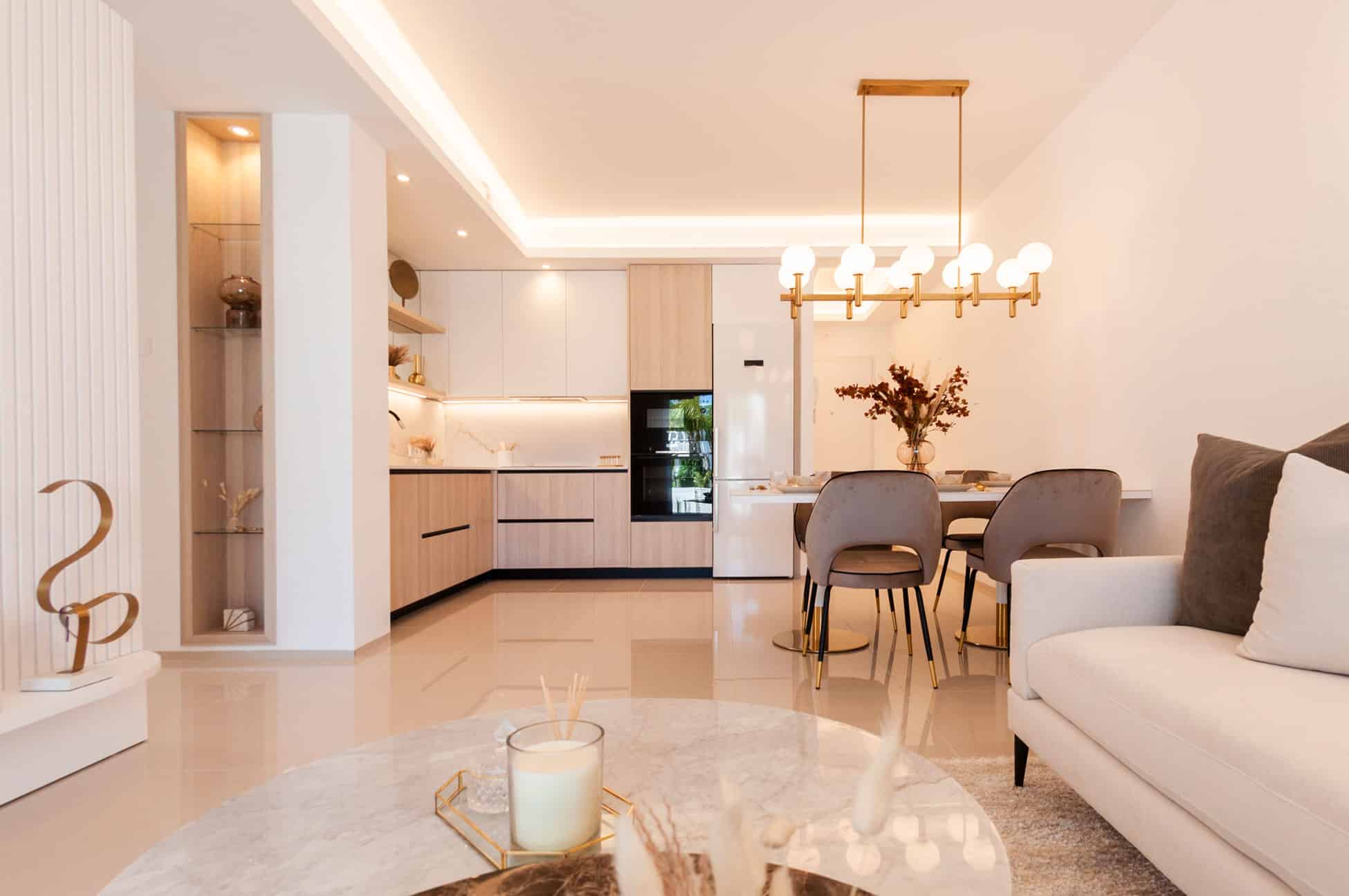Dining area in low_bungalow for sale in Ciudad Quesada