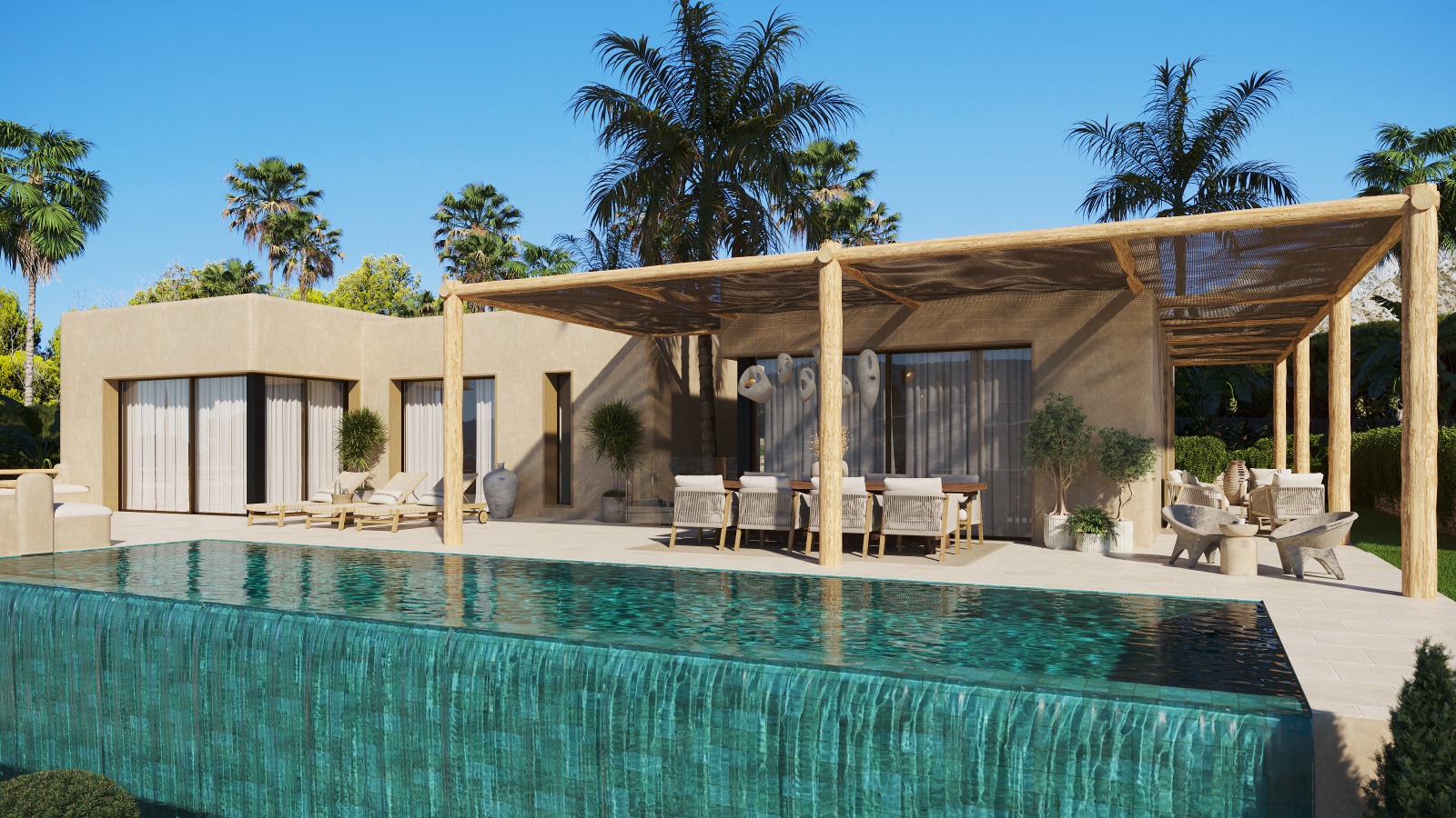 Bedroom in villa for sale in Jávea