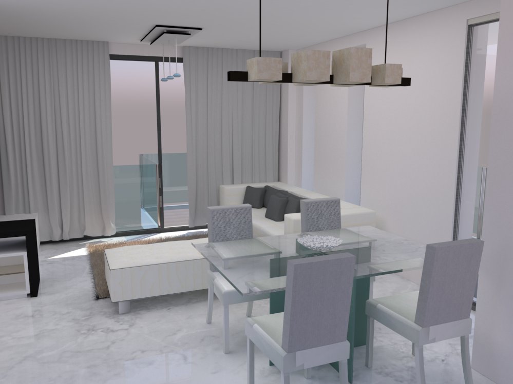 Master bedroom in apartment for sale in La Cala