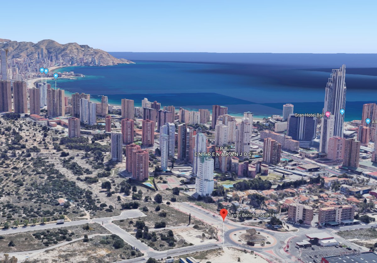 Dining area in apartment for sale in La Cala