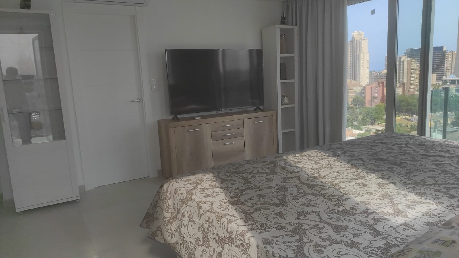 Pool area in apartment for sale in La Cala