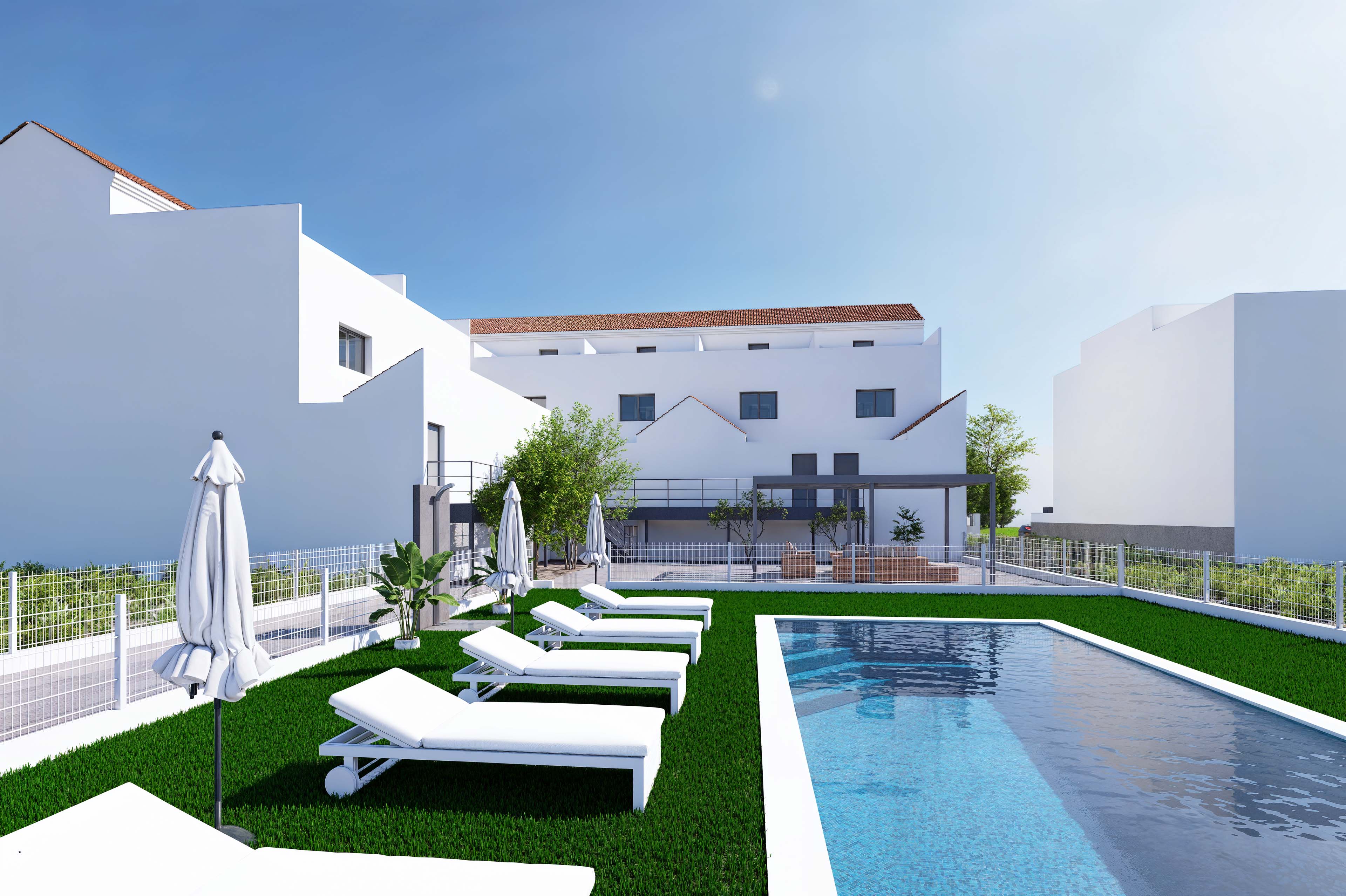 Living room in terraced for sale in Rafal
