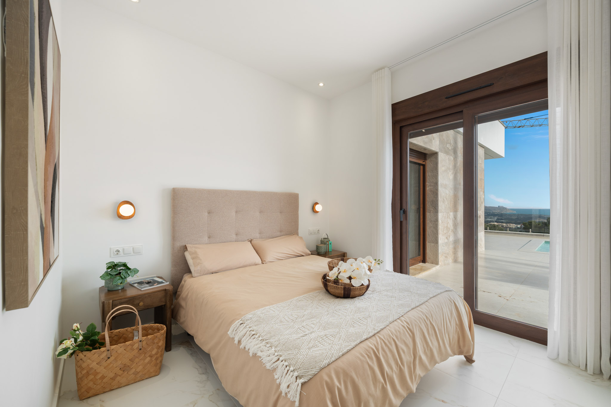 Bathroom in villa for sale in Polop