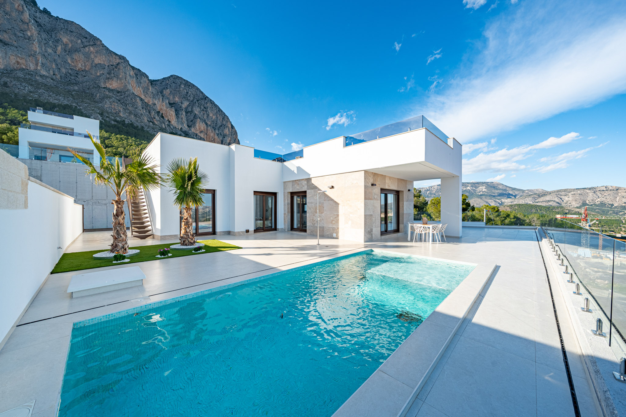 Terrace in villa for sale in Polop