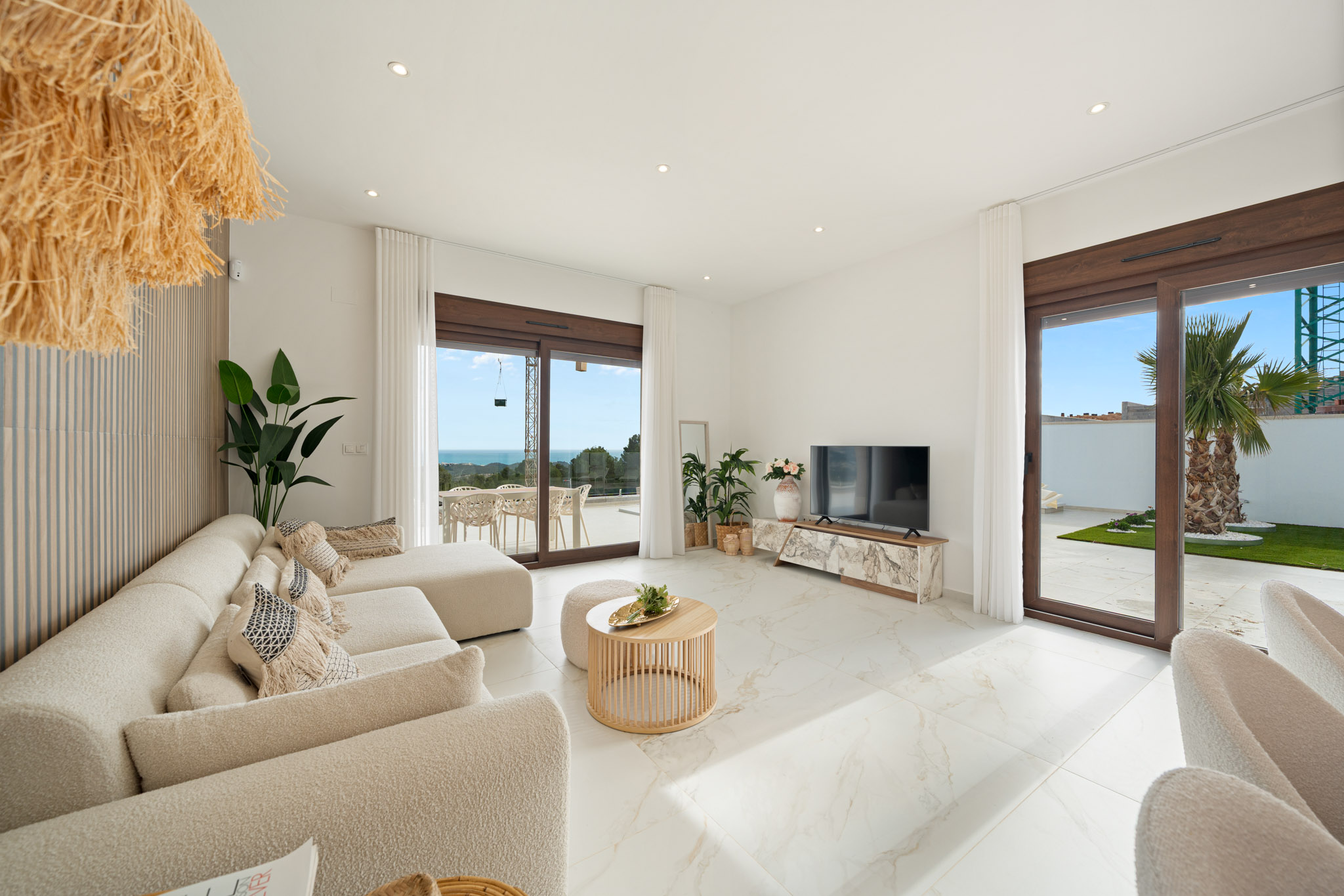 Exterior view in villa for sale in Polop