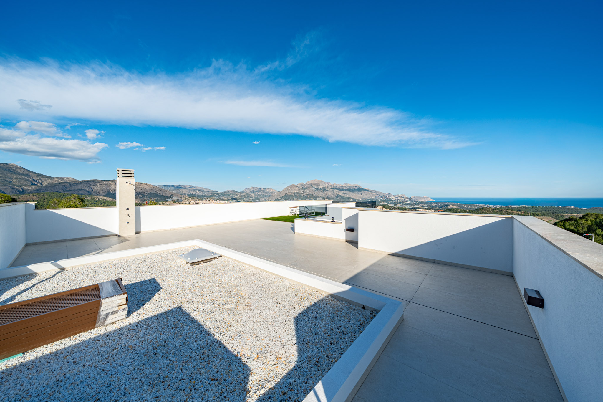 Located in the charming town of Polop, this exclusive collection of 10 independent homes offers a pr