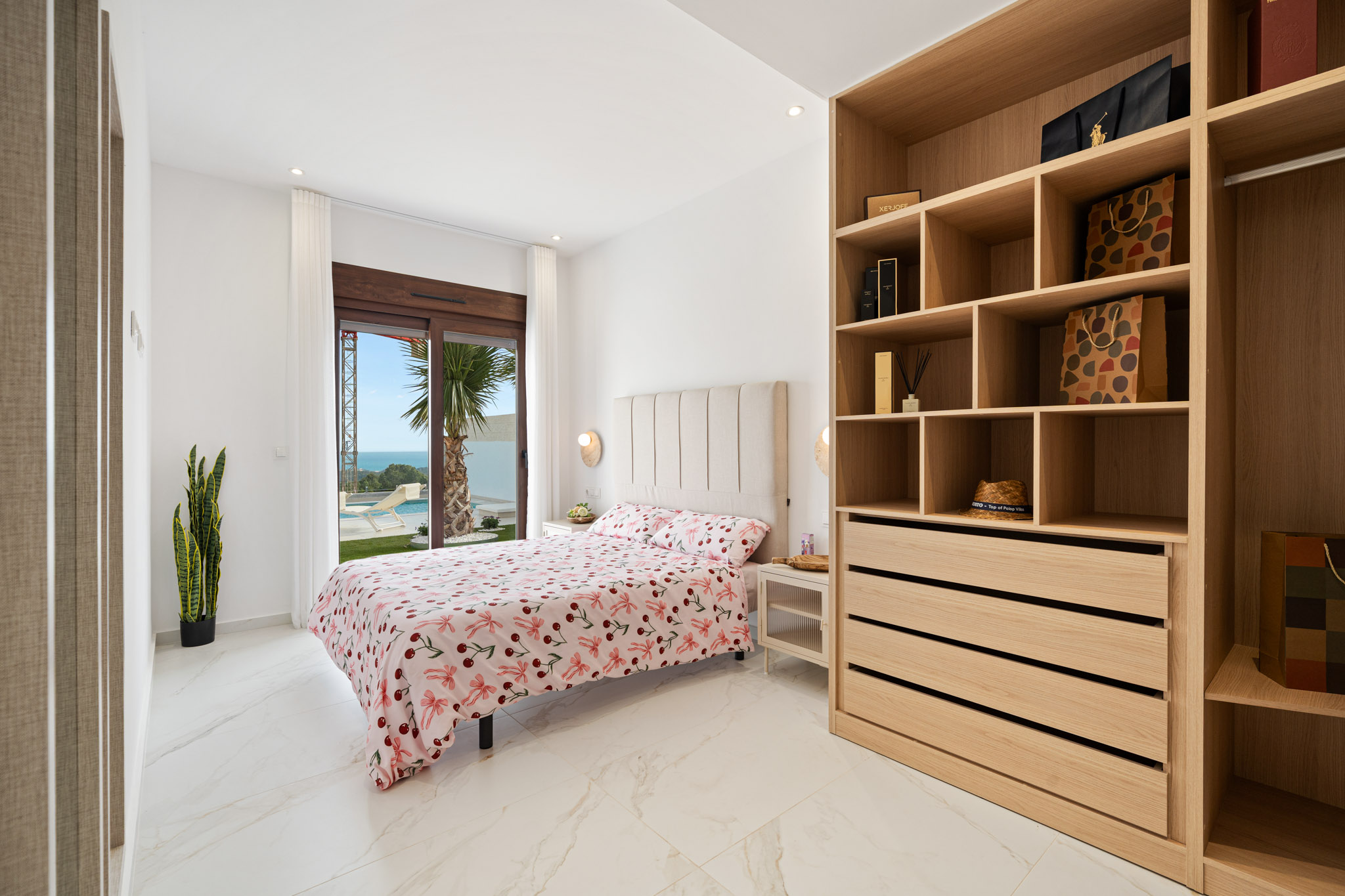 Exterior view in villa for sale in Polop