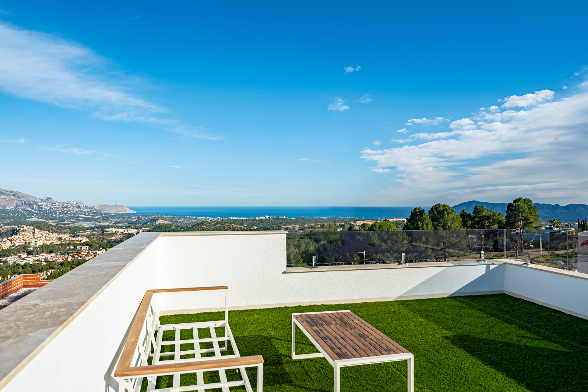 Terrace in villa for sale in Polop