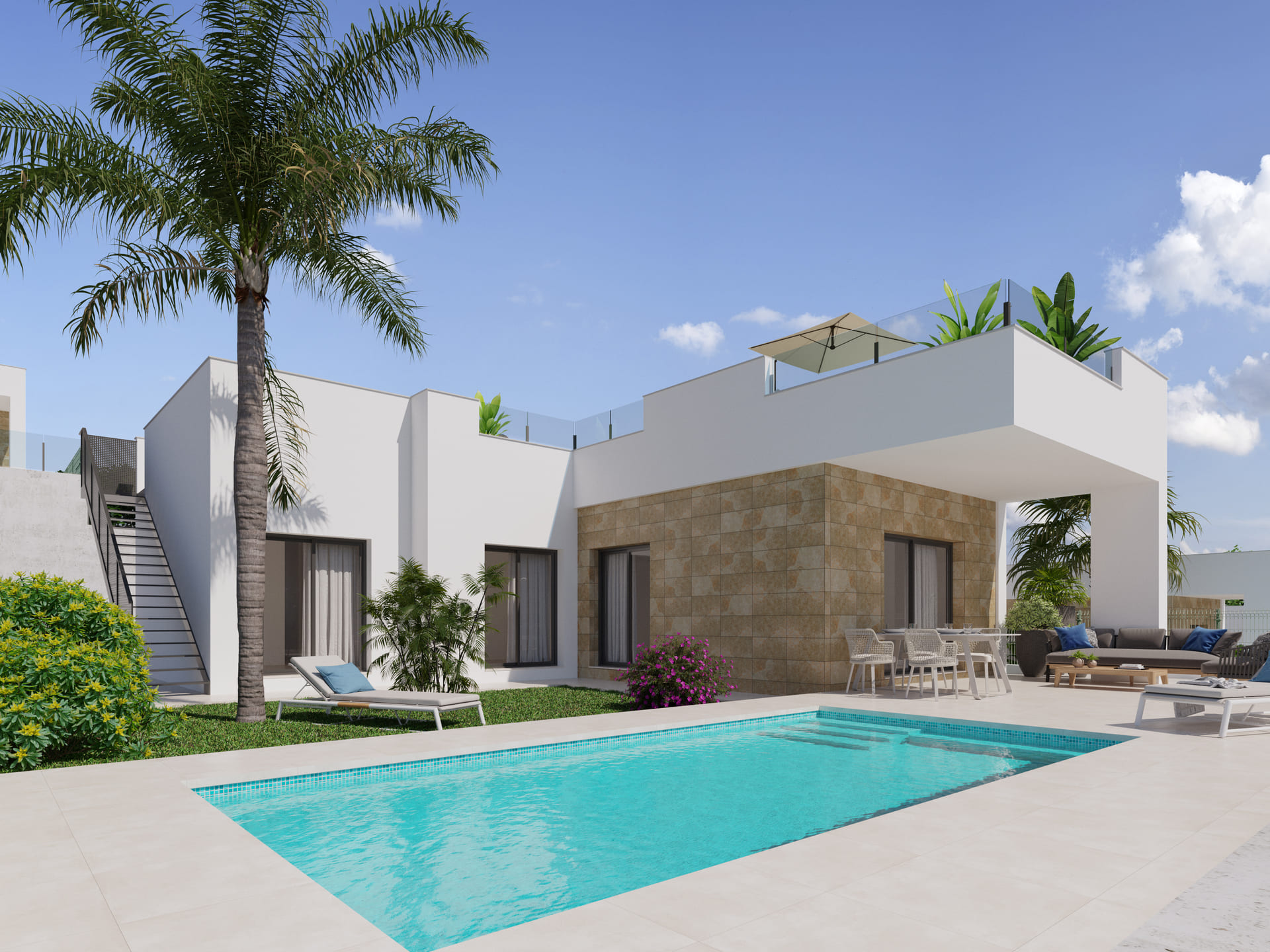 Located in the charming town of Polop, this exclusive collection of 10 independent homes offers a pr
