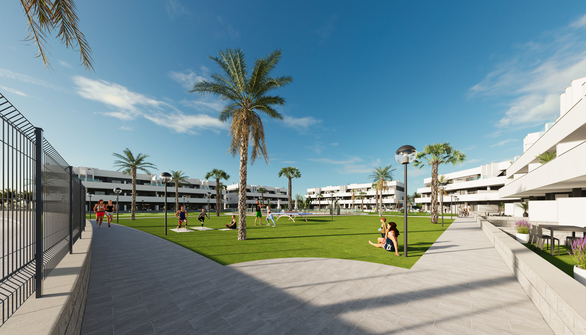 Pool area in ground_floor for sale in Guardamar del Segura