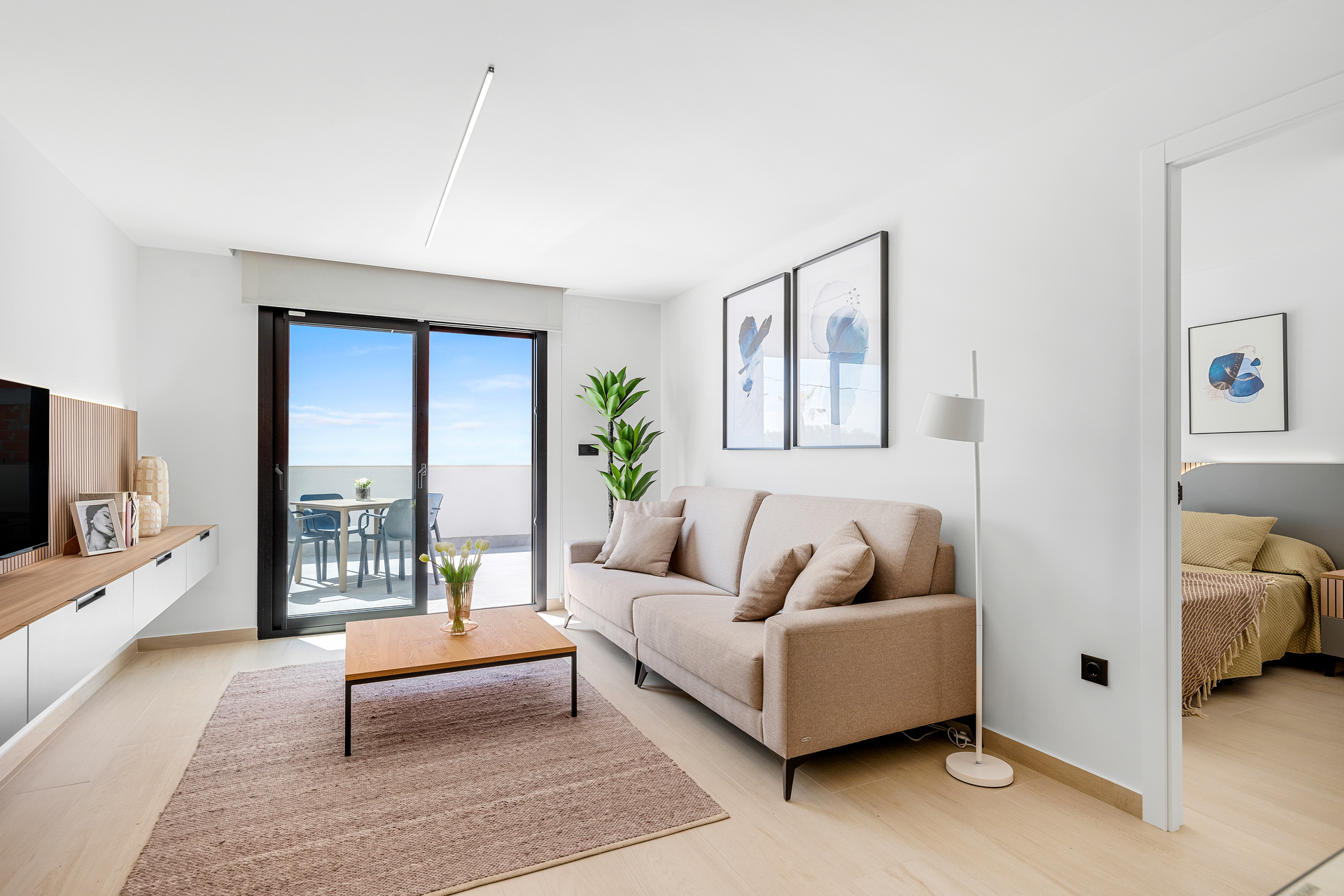 Living room in apartment for sale in Guardamar del Segura