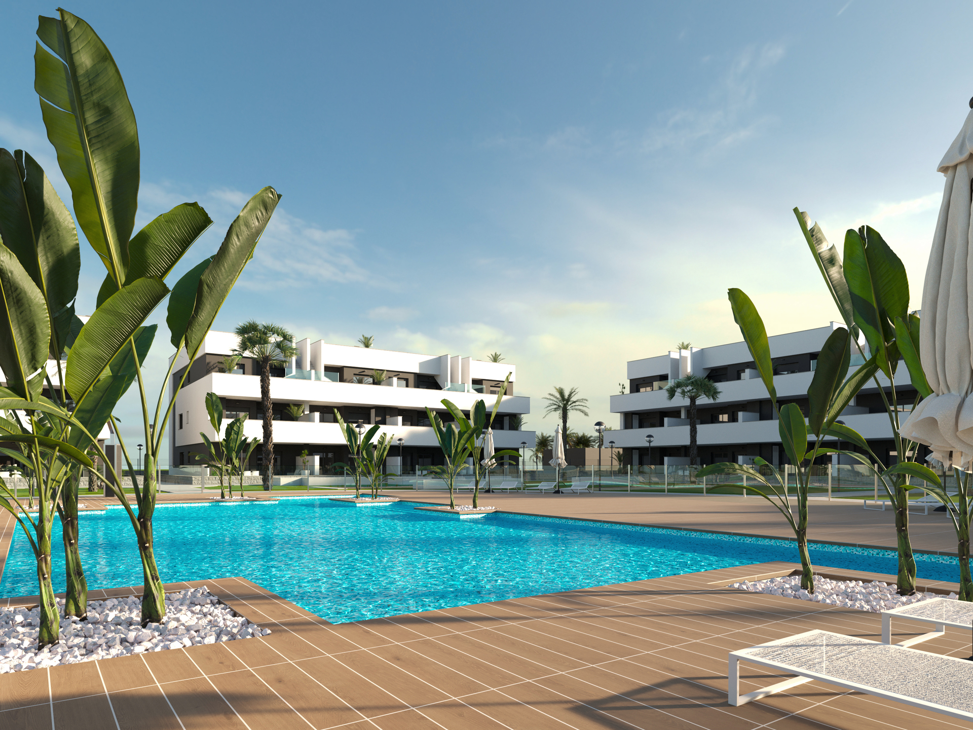 Garden in apartment for sale in Guardamar del Segura