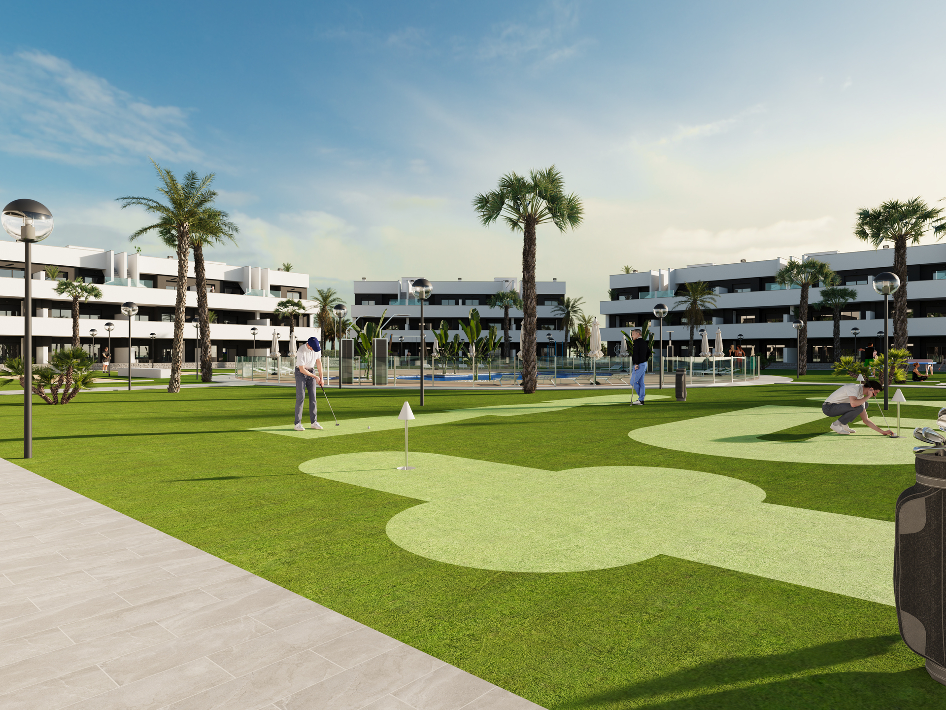 Living room in apartment for sale in Guardamar del Segura