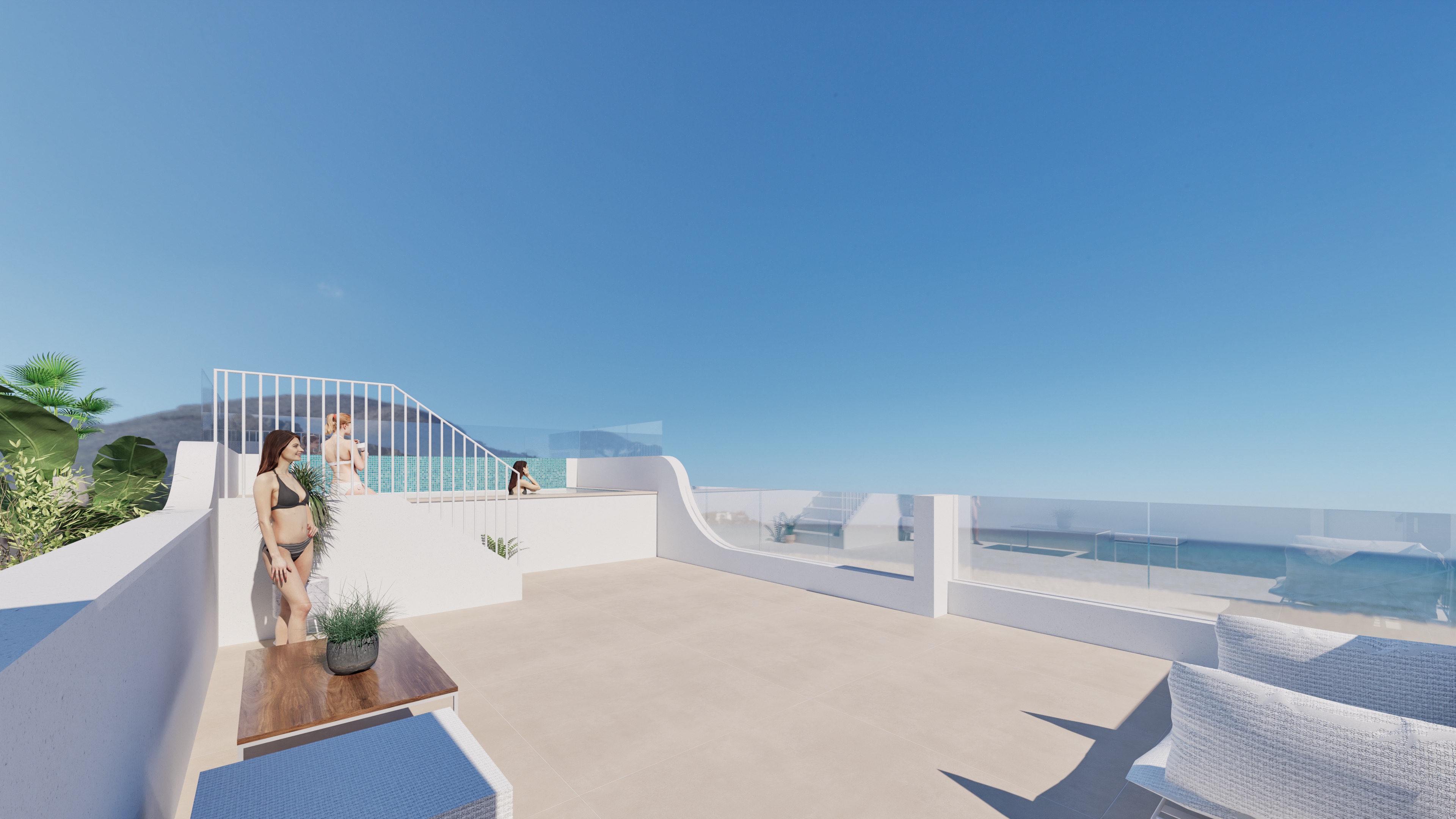Garden in low_bungalow for sale in Pilar de la Horadada
