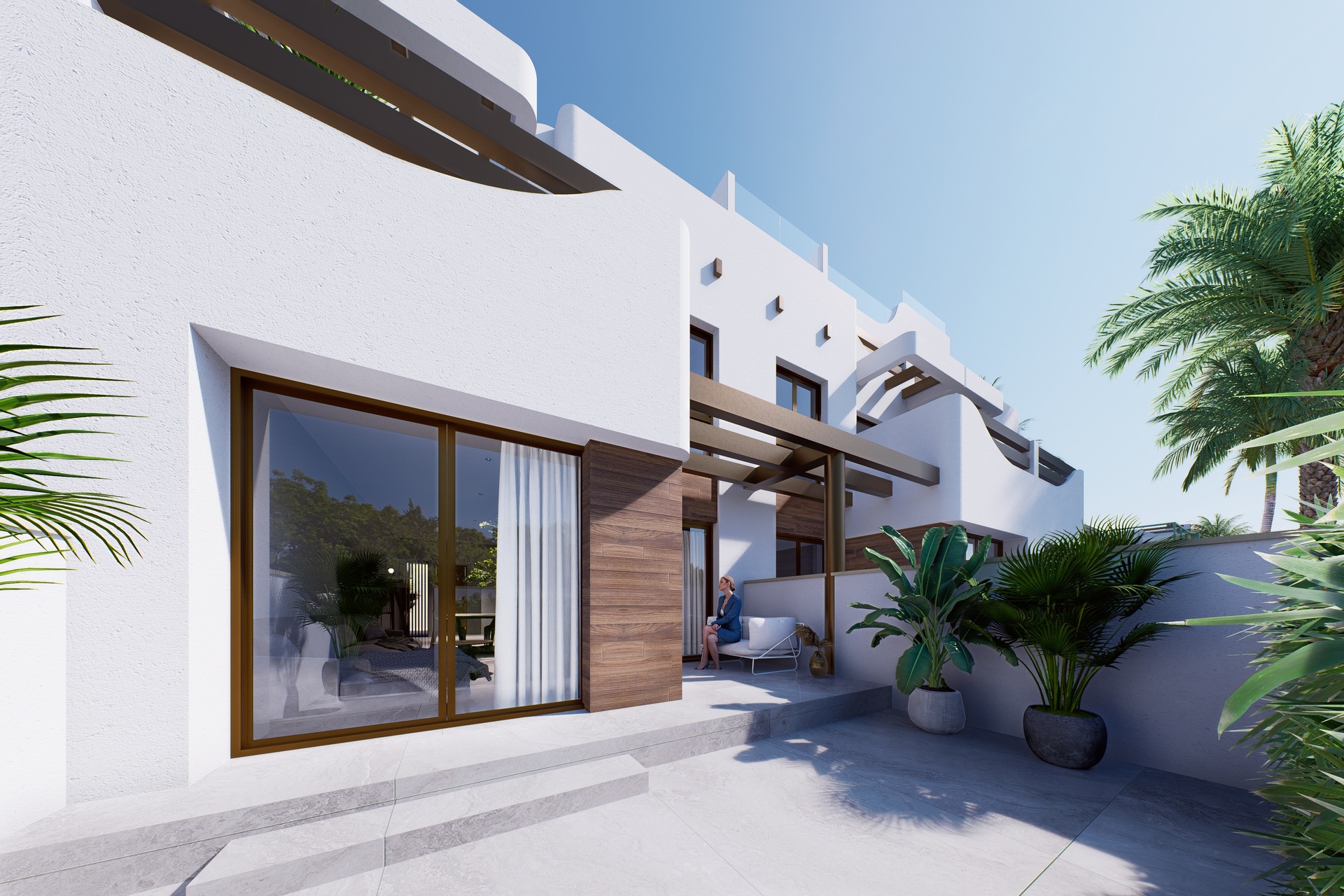 Dining area in low_bungalow for sale in Pilar de la Horadada