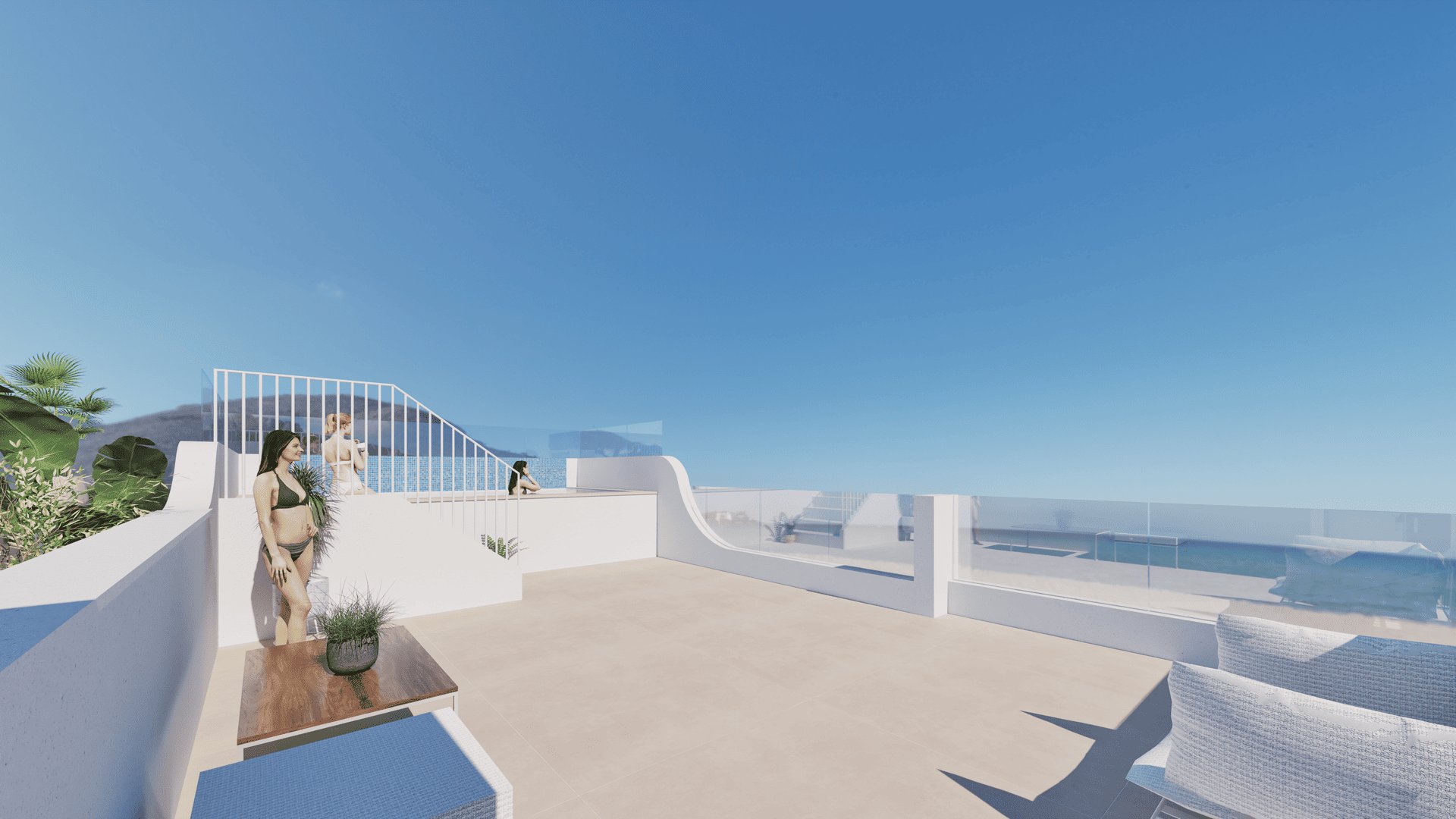 Living room in high_bungalow for sale in Pilar de la Horadada