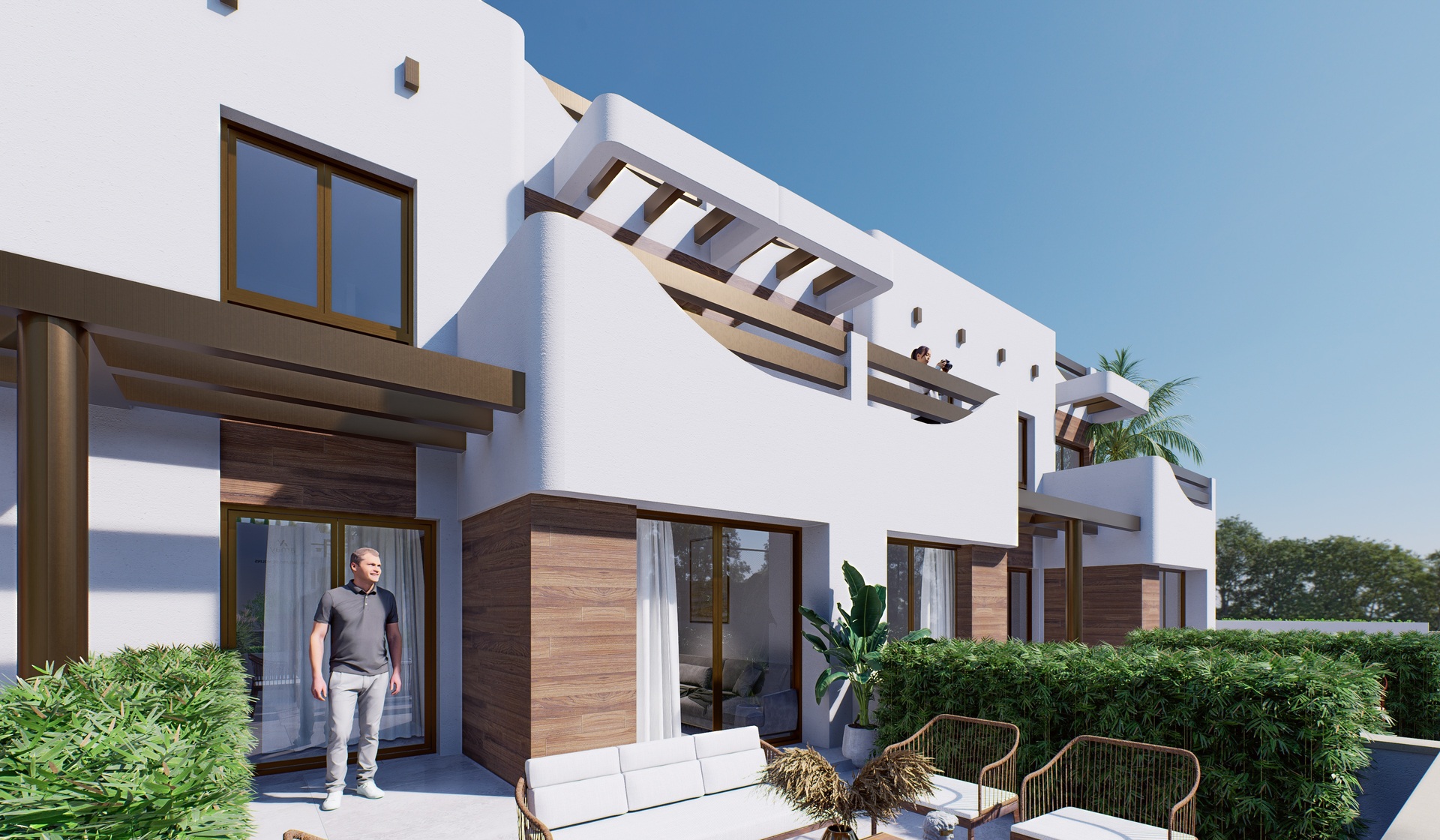 Terrace in high_bungalow for sale in Pilar de la Horadada