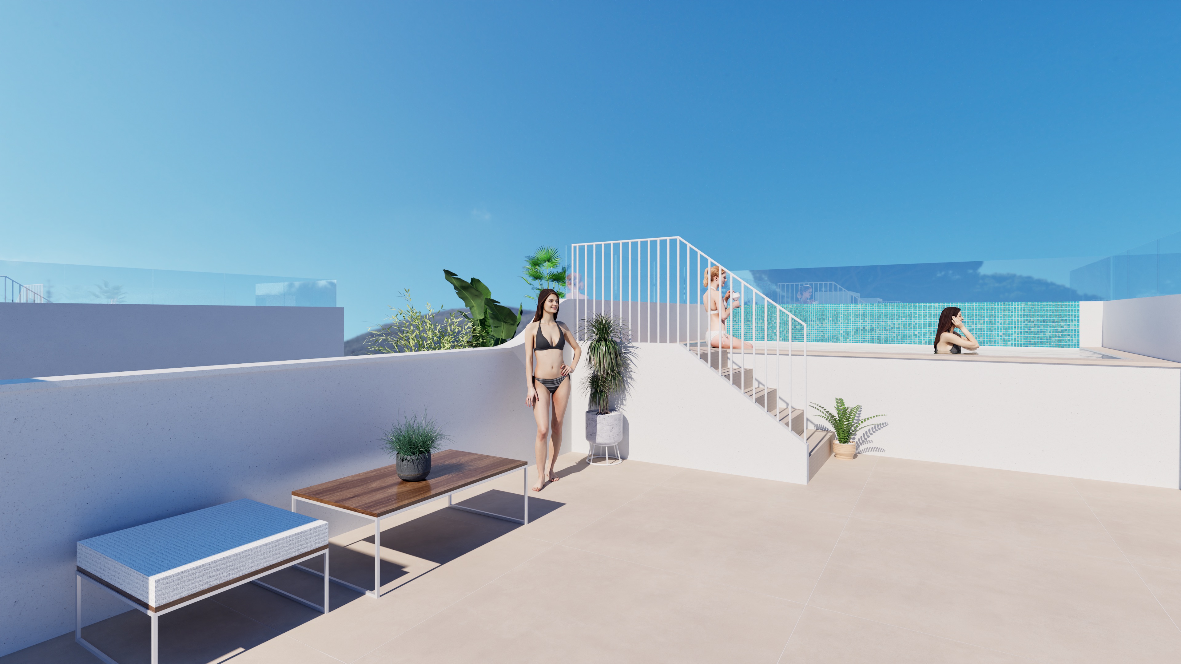 Garden in high_bungalow for sale in Pilar de la Horadada