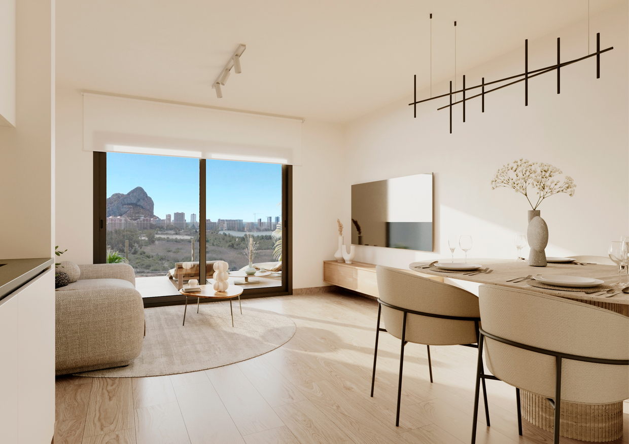 Exterior view in penthouse for sale in Calpe