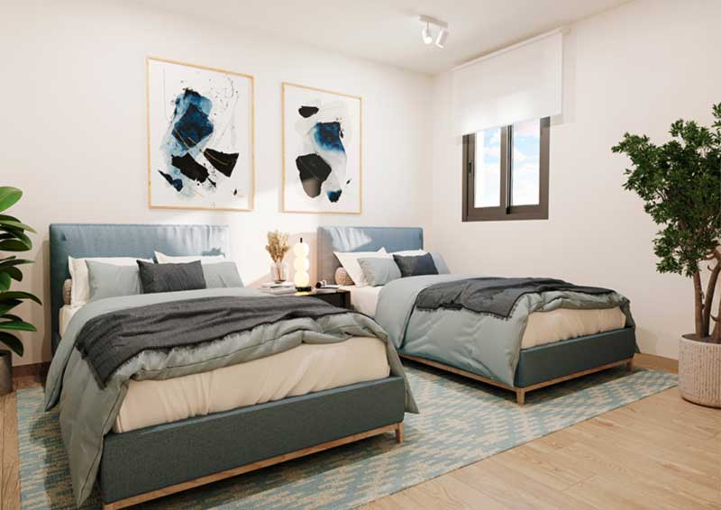 Master bedroom in ground_floor for sale in Calpe