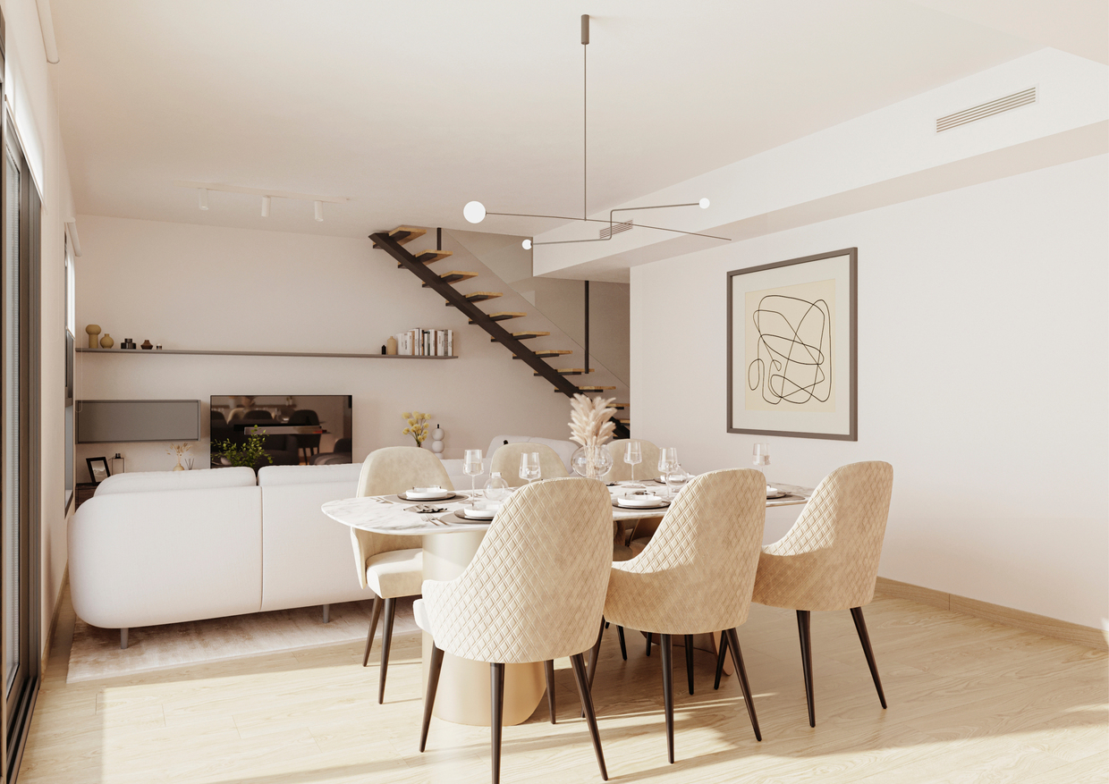 Garden in apartment for sale in Calpe