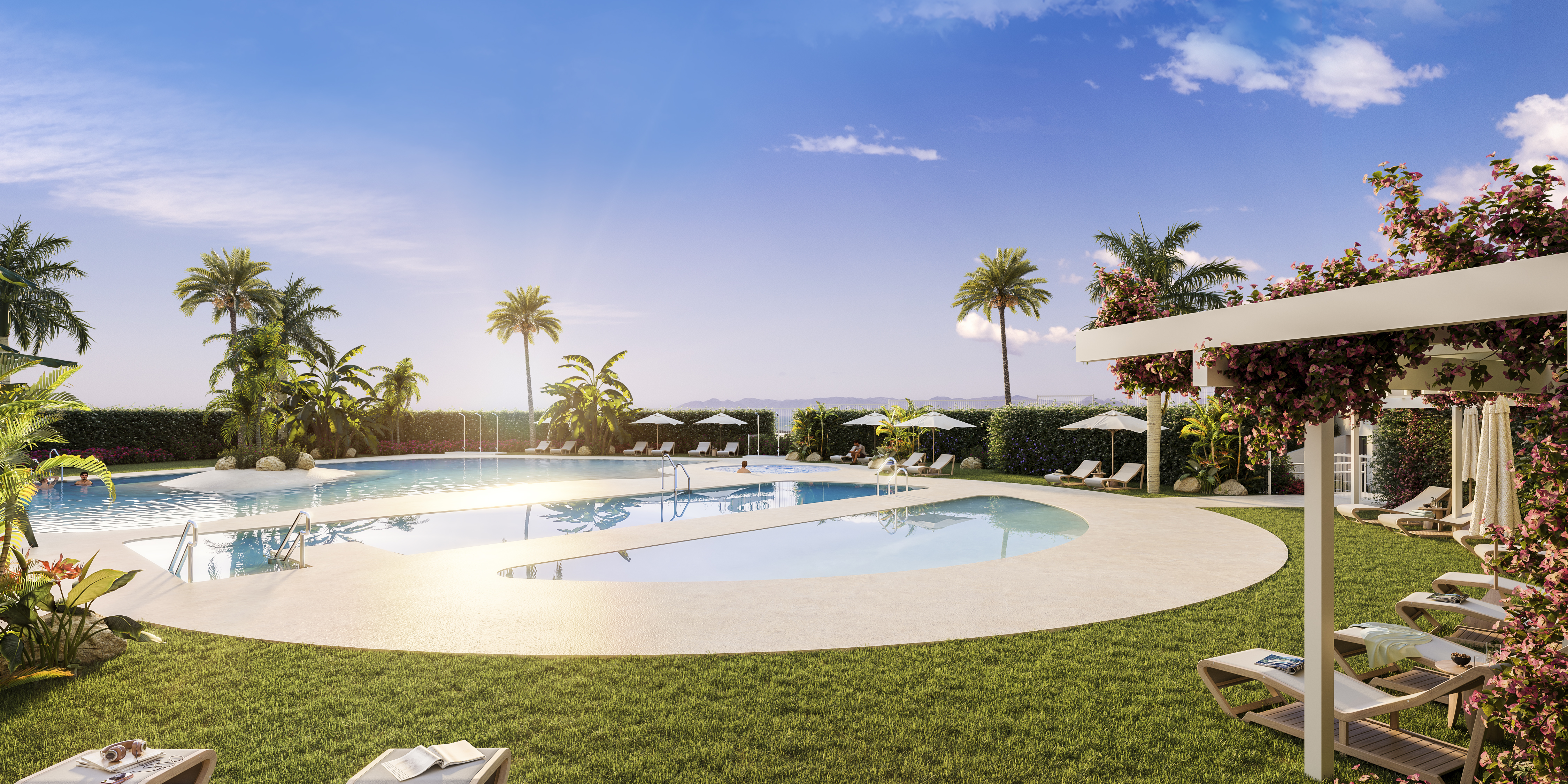 Located in the charming town of La Vila Joiosa, this exclusive residential complex offers a variety