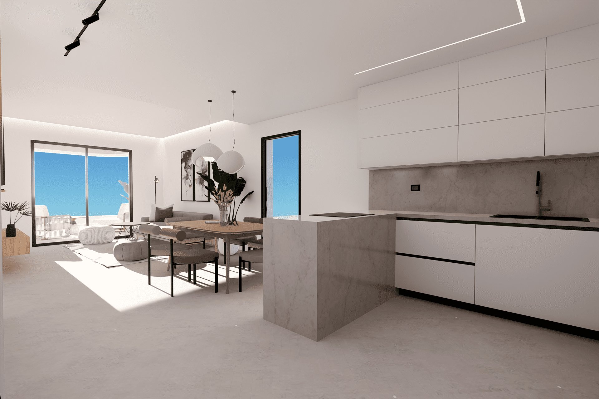 Bedroom in apartment for sale in Finestrat