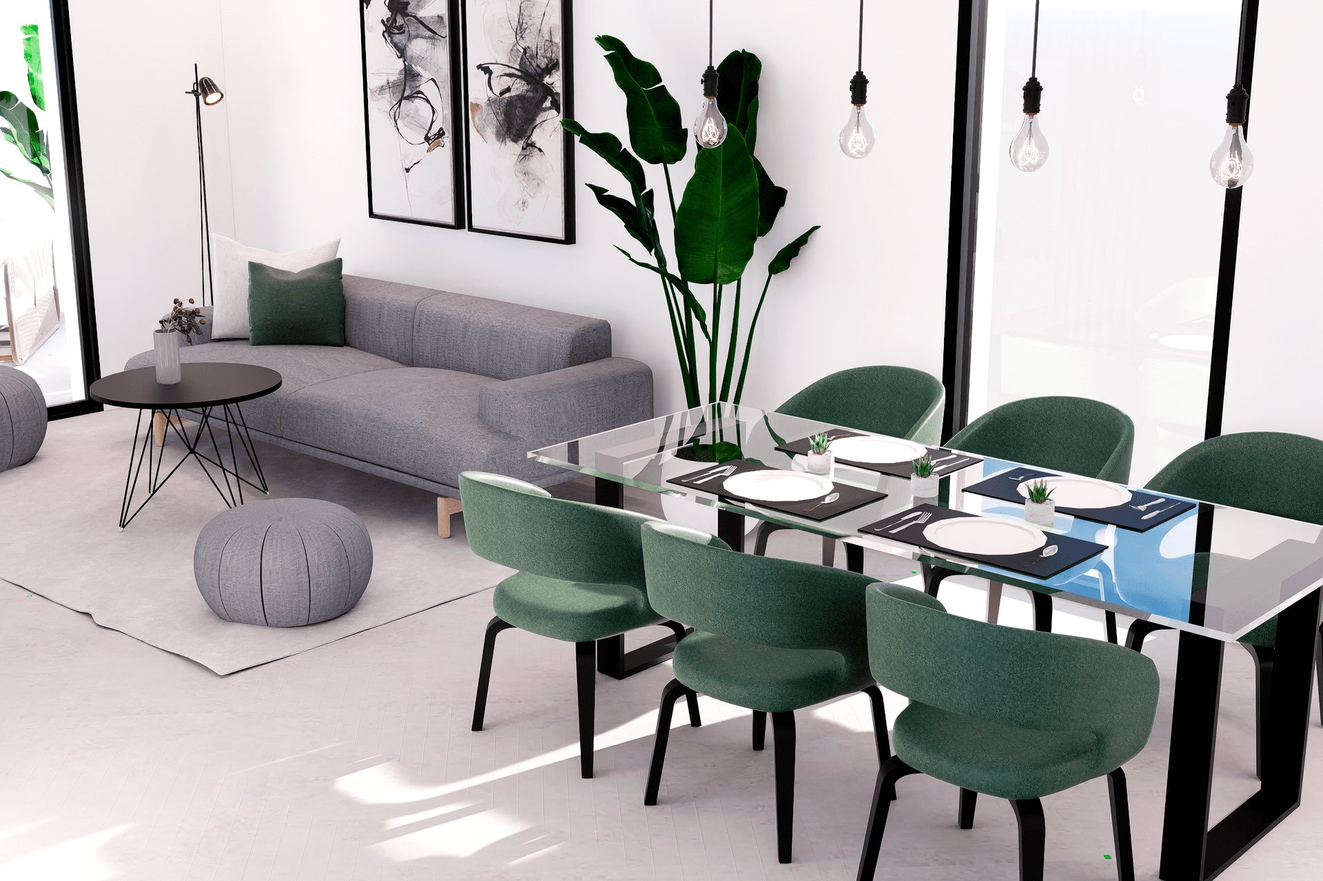 Terrace in penthouse for sale in Finestrat