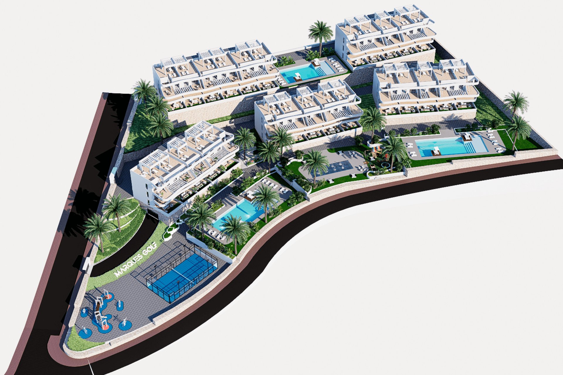 Pool area in ground_floor for sale in Finestrat