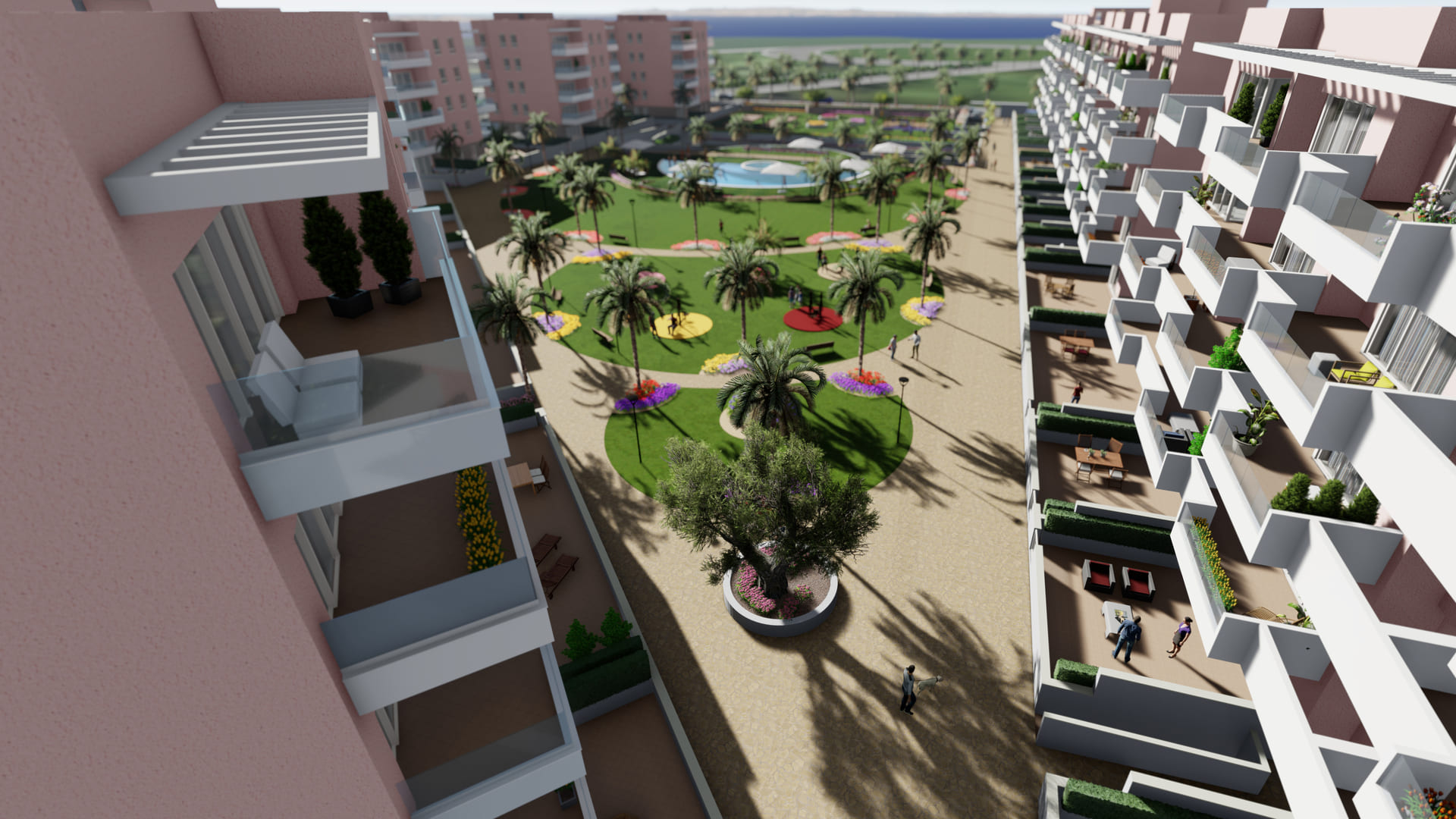 Dining area in apartment for sale in Guardamar del Segura