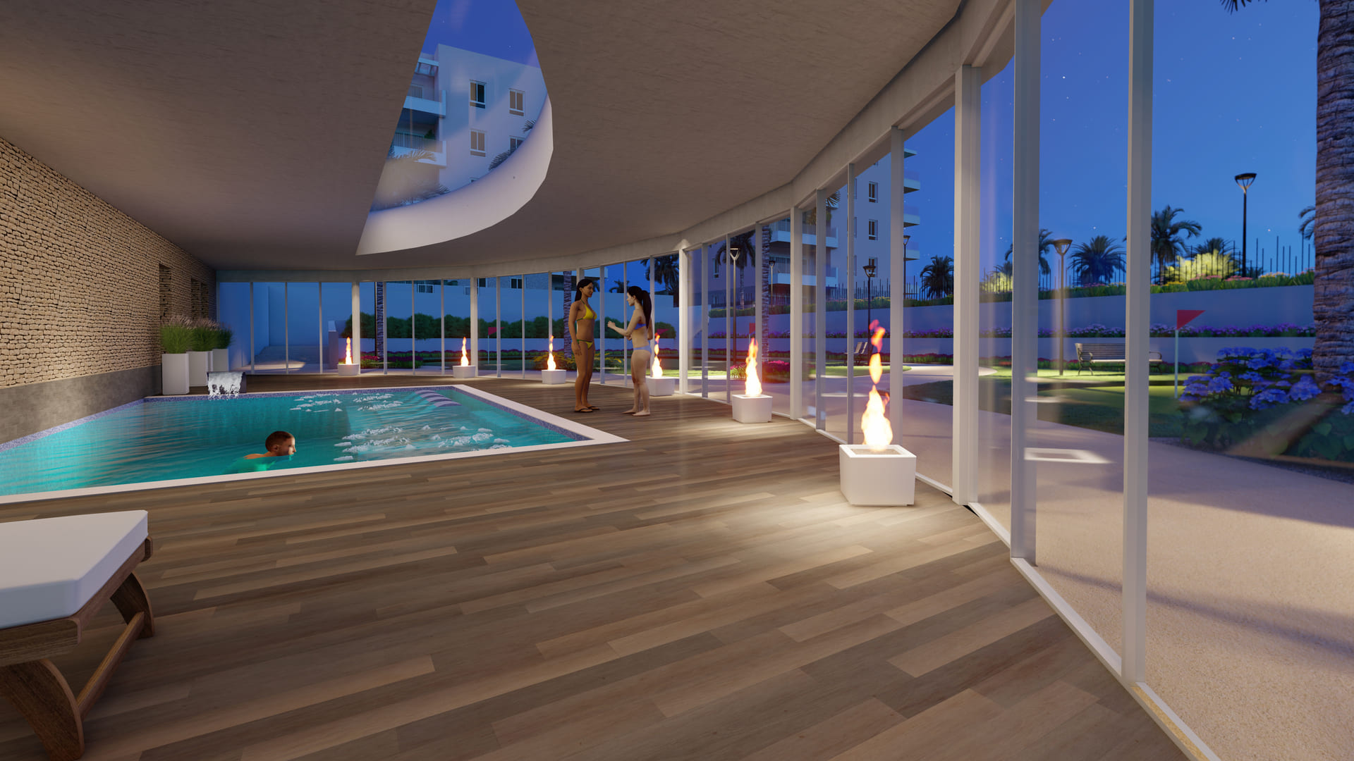 Garden in apartment for sale in Guardamar del Segura