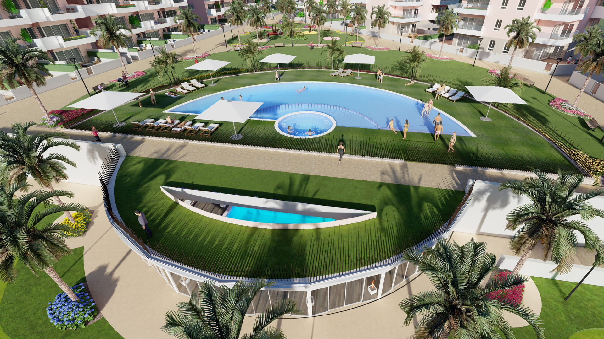 Terrace in penthouse for sale in Guardamar del Segura