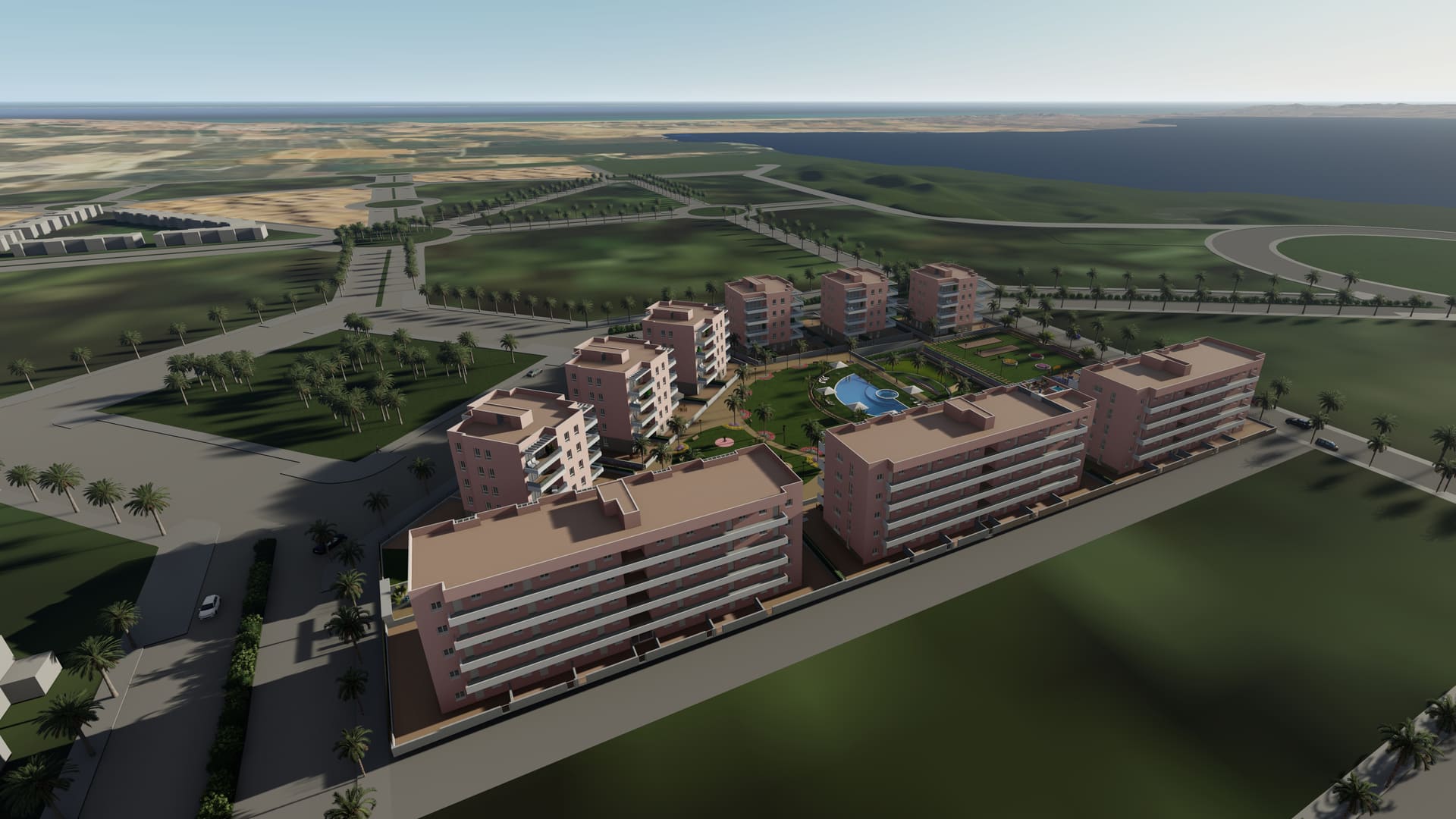 Exterior view in penthouse for sale in Guardamar del Segura