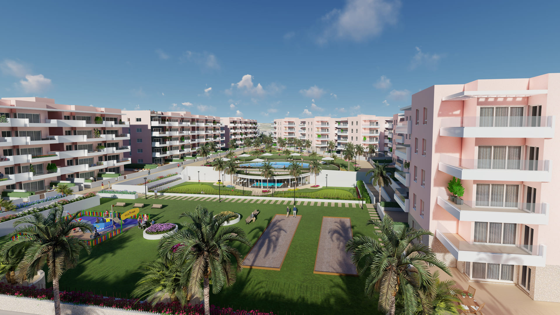 Exterior view in apartment for sale in Guardamar del Segura