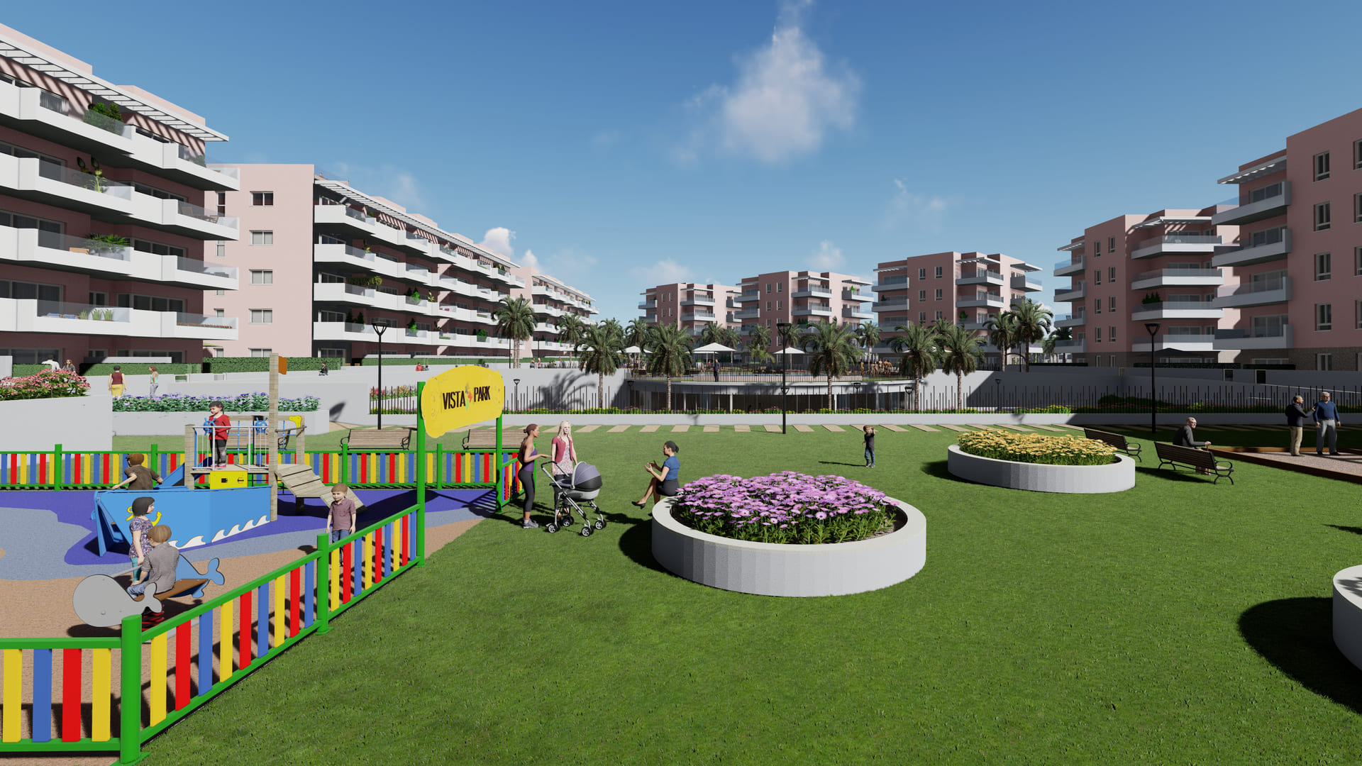 Living room in apartment for sale in Guardamar del Segura