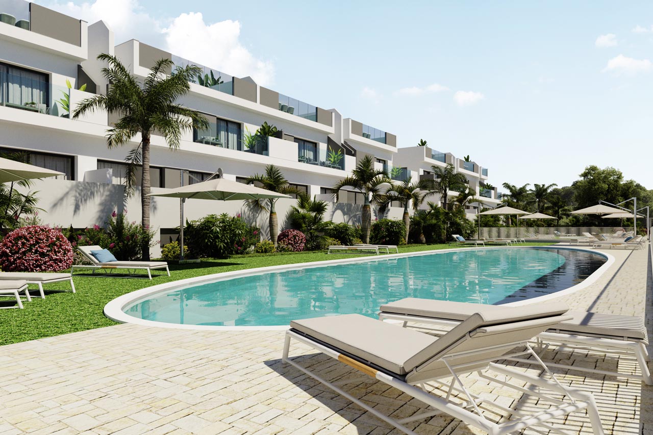 Kitchen in penthouse for sale in Torrevieja
