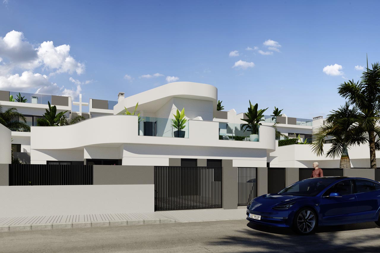 Bathroom in penthouse for sale in Torrevieja