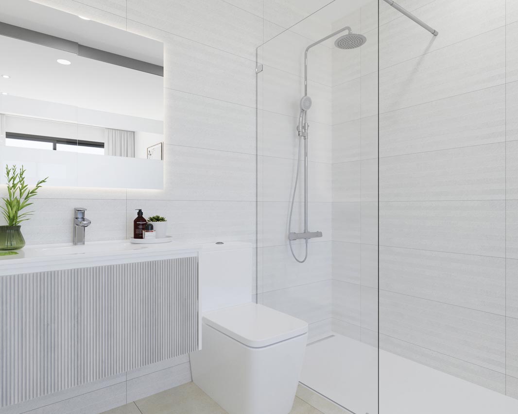 Terrace in penthouse for sale in Torrevieja